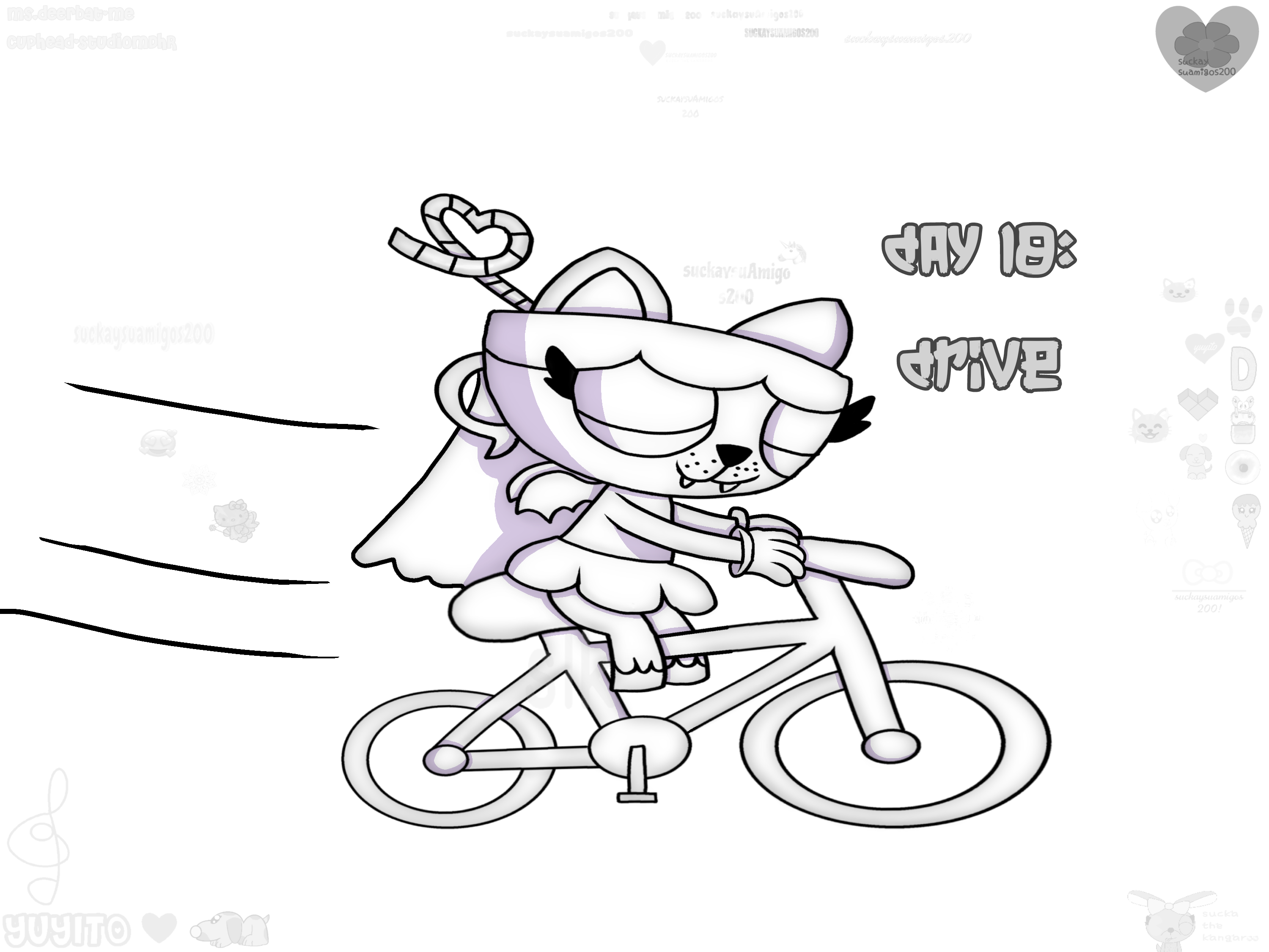 Inktober 2024 Day 18: The Art of Driving