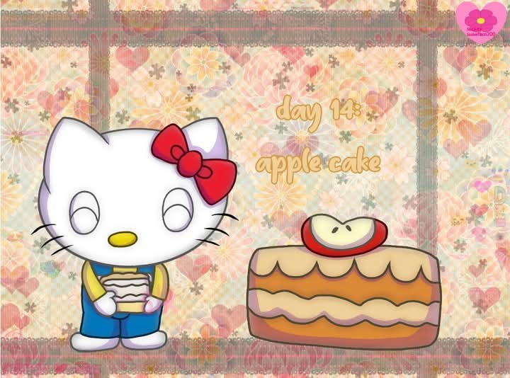 Fruitecember Day 14: Baking a Delicious Apple Cake