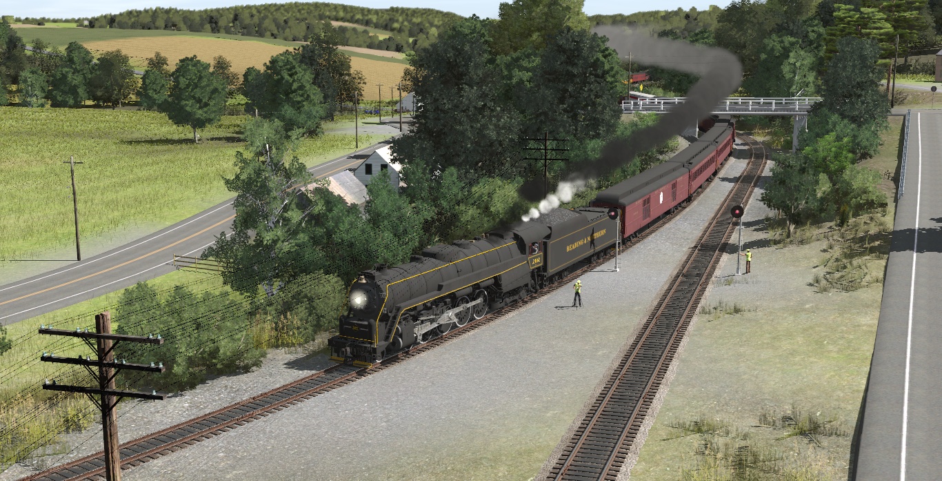 A Glimpse of East Mahoney Junction in Early September 2022