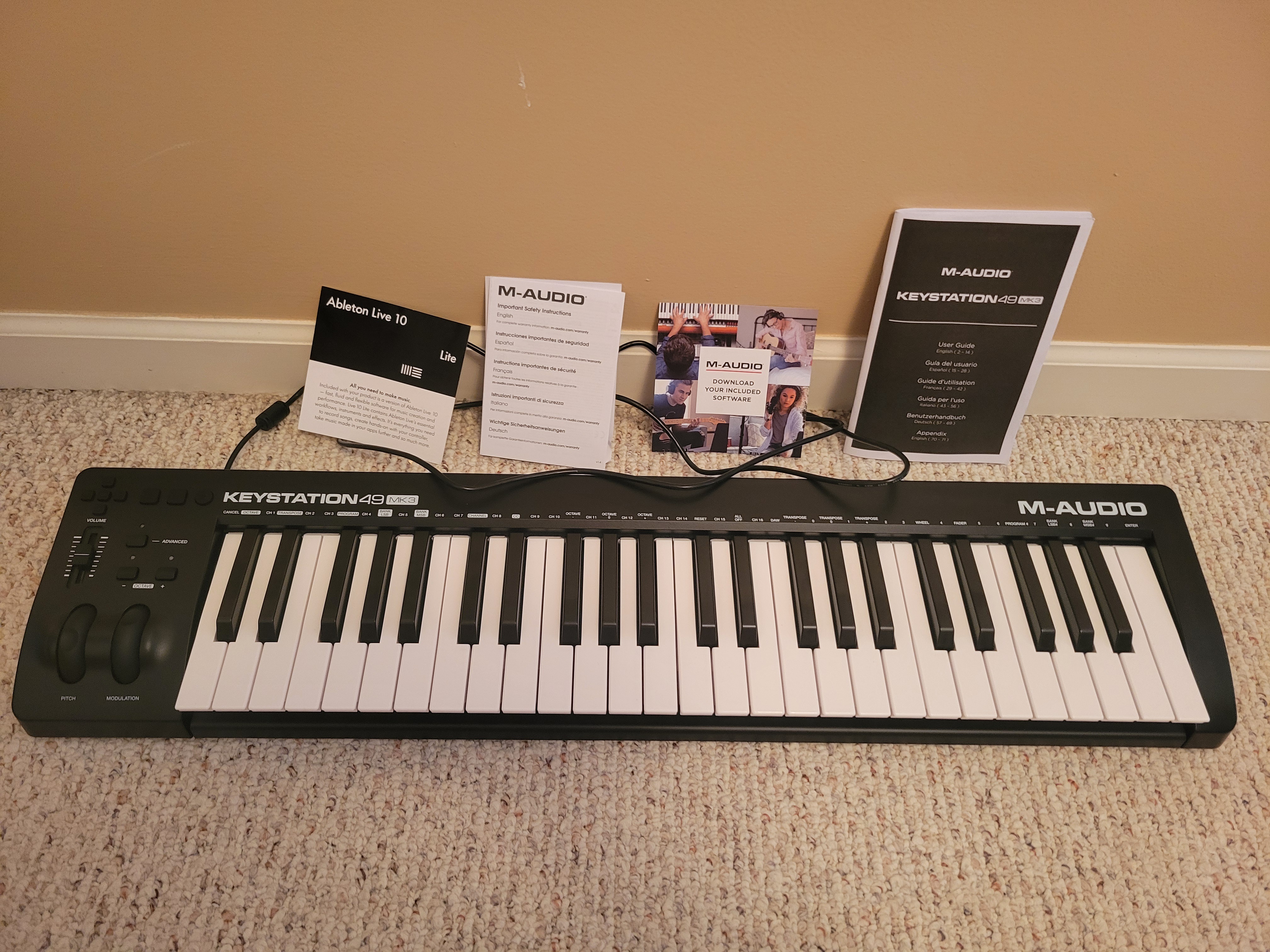Unleashing Creativity with the M-Audio Keystation 49 MkIII