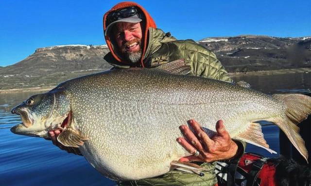 Meet the Record-Breaking Lake Trout: 73.29 Pounds Caught by Scott Enloe and His Son in 2023