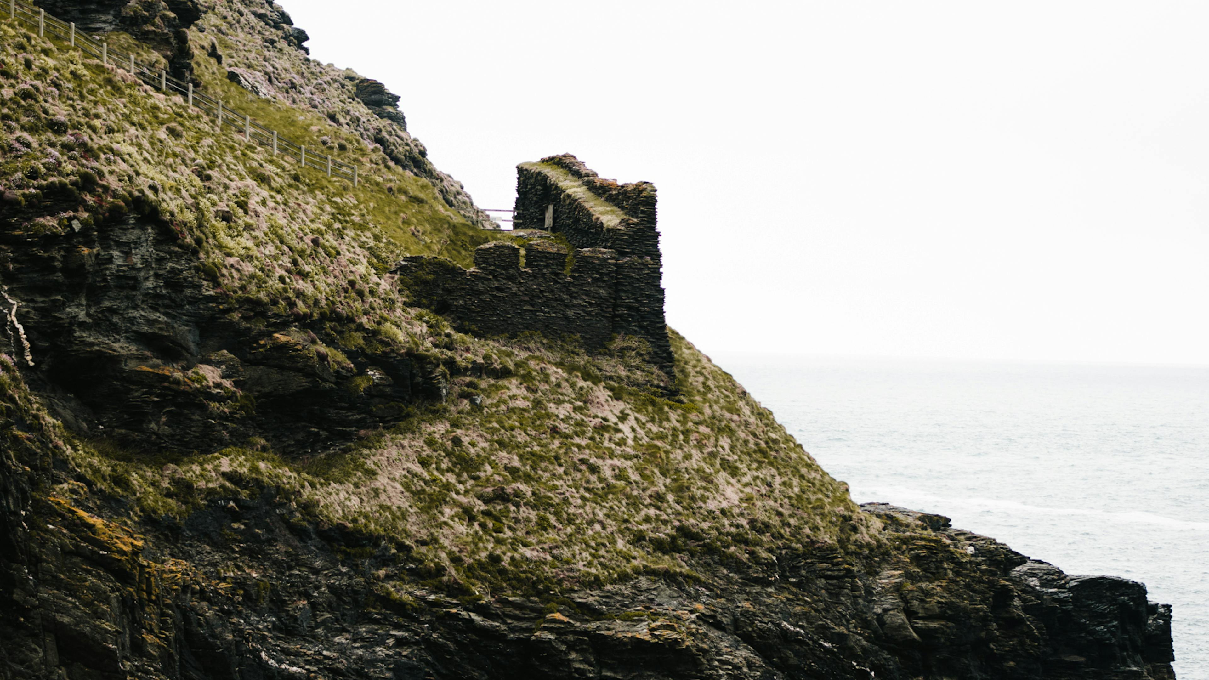 Exploring the Cliffside Ruins of England