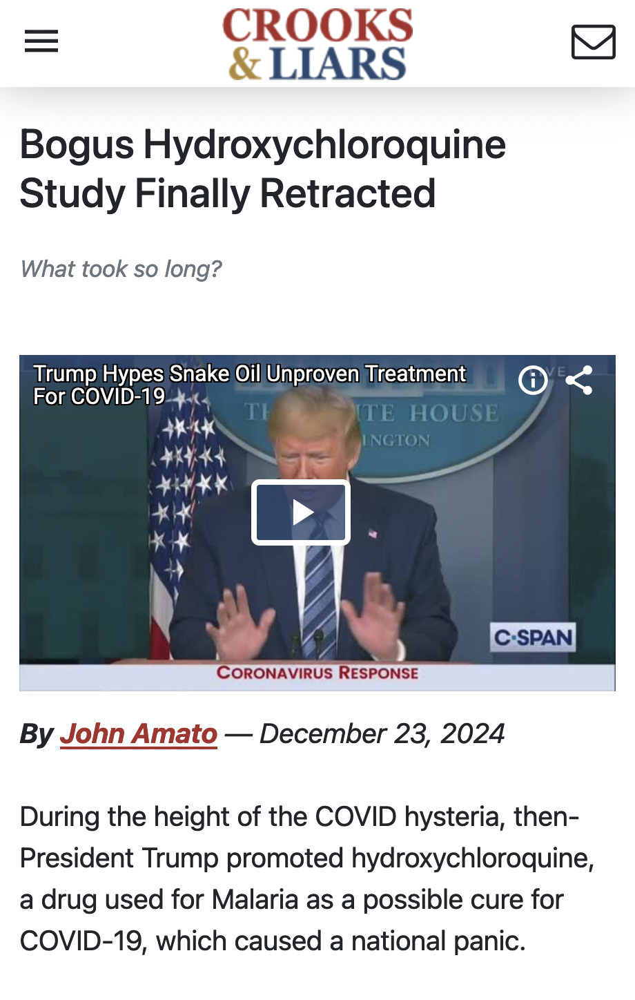 Well, would you look at that...