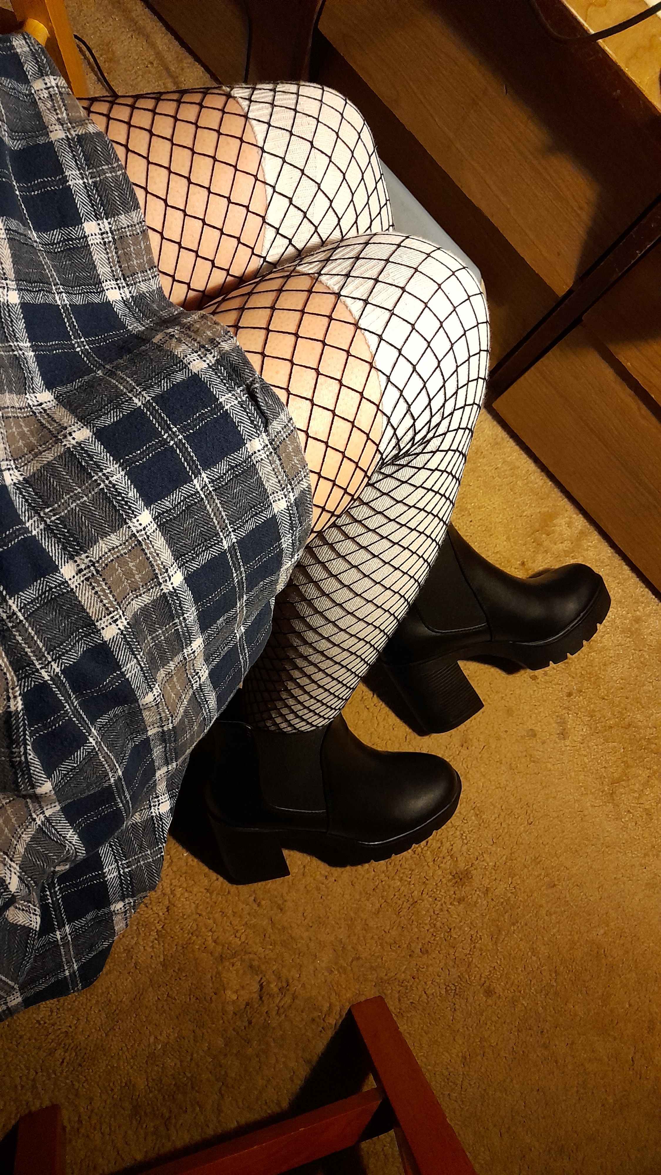 Thigh Highs or Fishnets? Why Not Both!