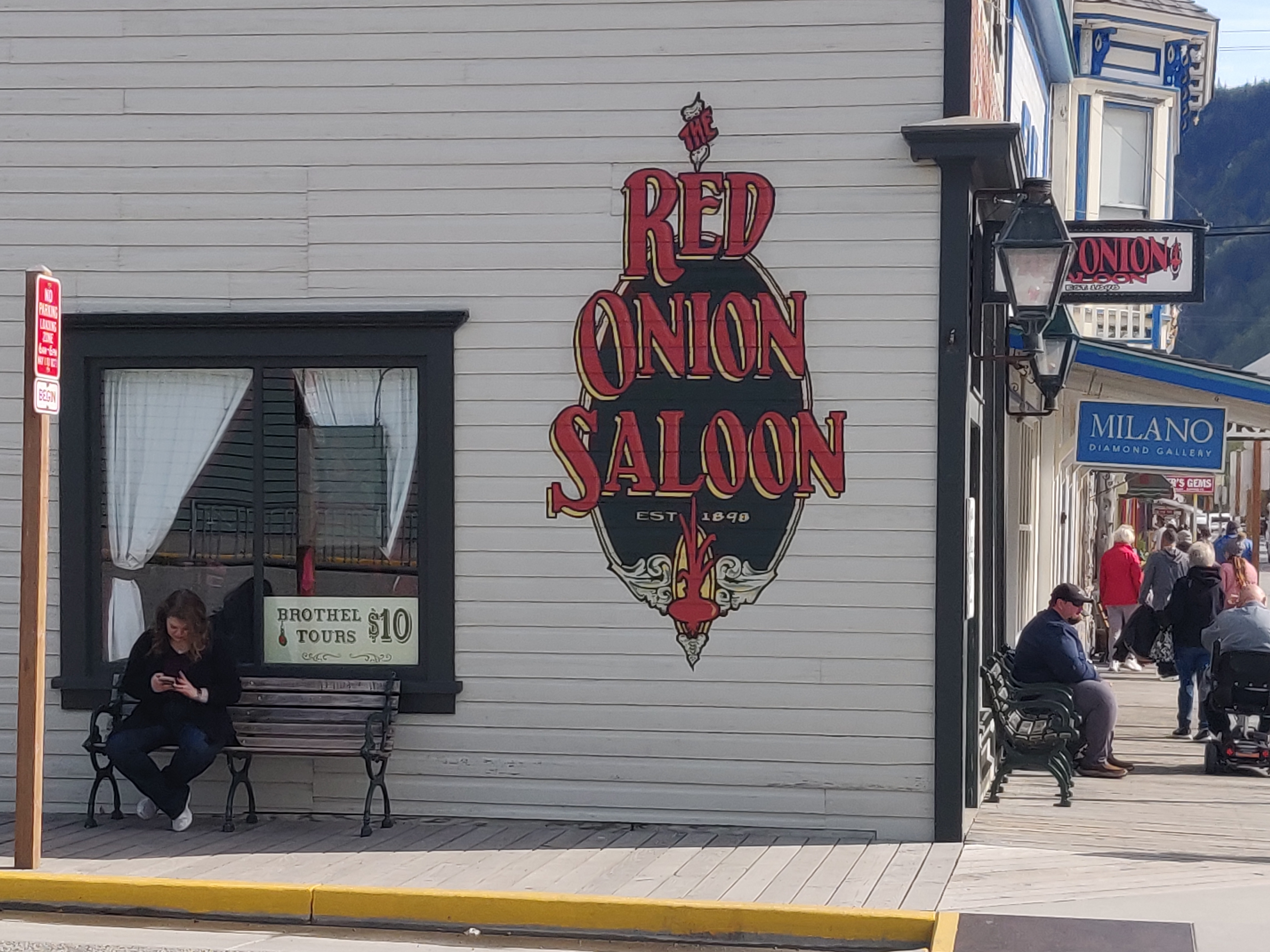 Step Back in Time at the Red Onion Saloon, Established 1898 in Skagway, AK
