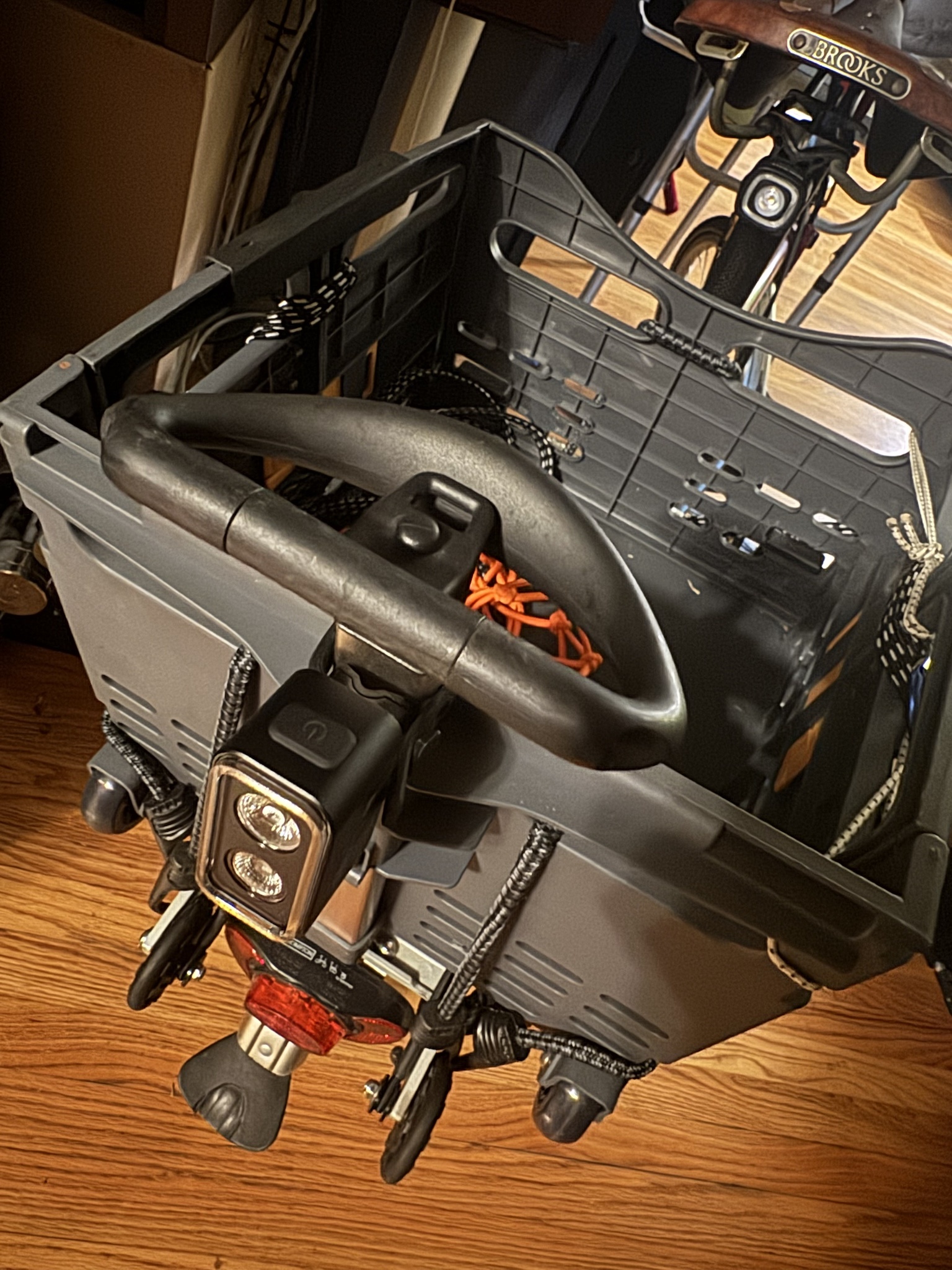 Brompton Lighting Setup: Dynamo B&M IQ-X and SeeMee Taillights 100 & 300