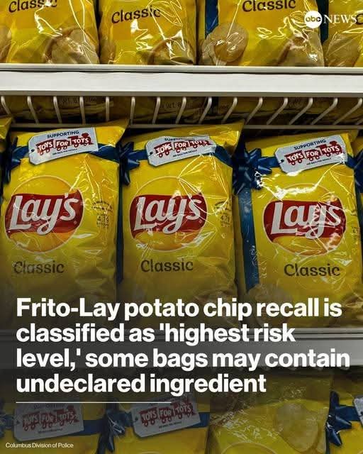 Avoid Frito-Lay Chips at all costs...