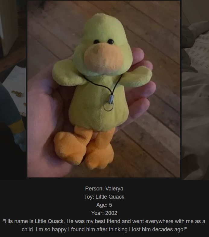 Celebrating 1,000 Posts! Day 847 - Join Me at ww.saidtheskinhorse.com to Explore the Magic of Childhood Toys, Featuring Our Newest Addition, Little Quack!