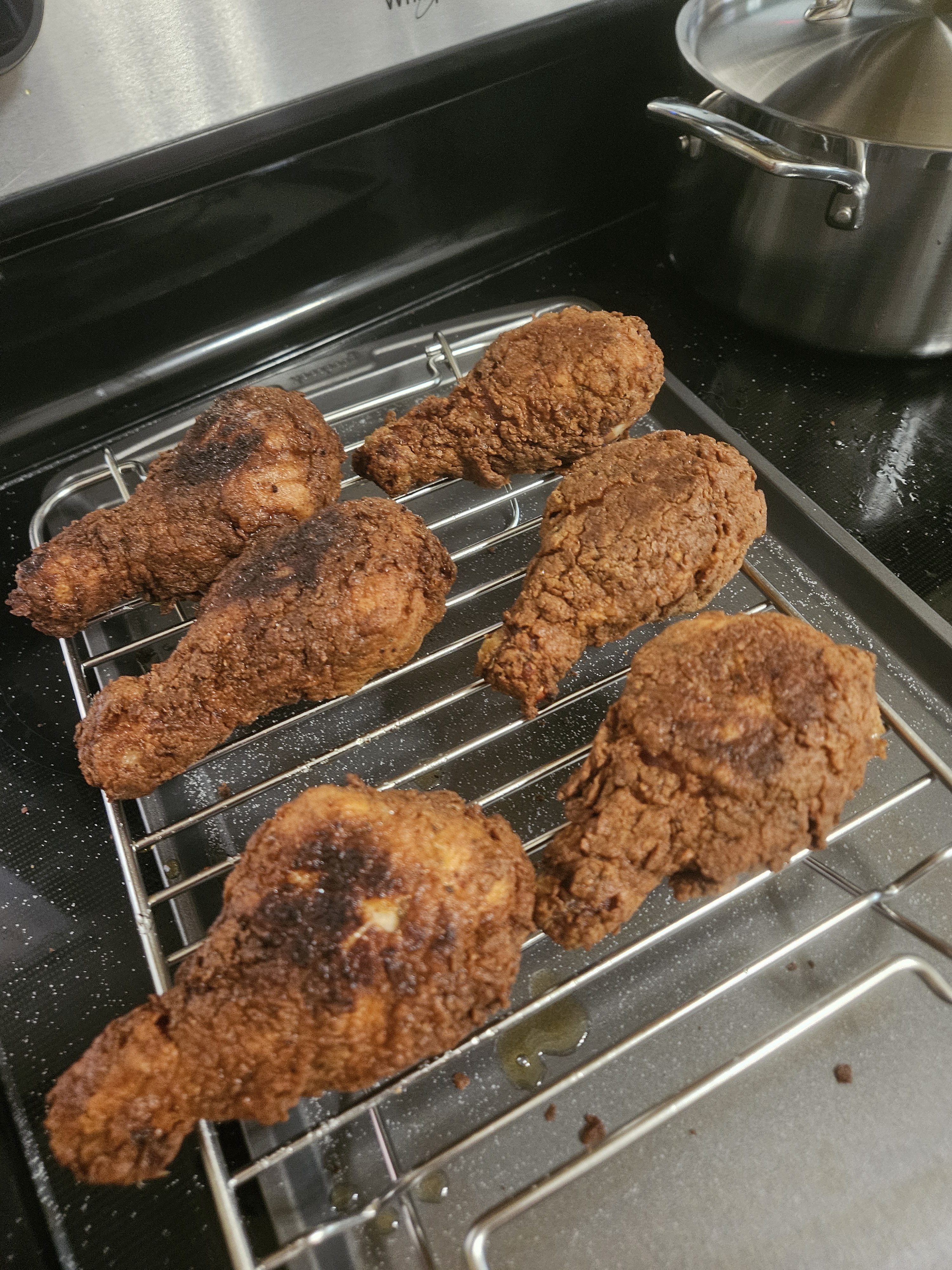 Deliciously crispy fried chicken recipe straight from Serious Eats!