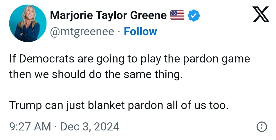 MTG's Pardon Plea: What Are They Hiding?