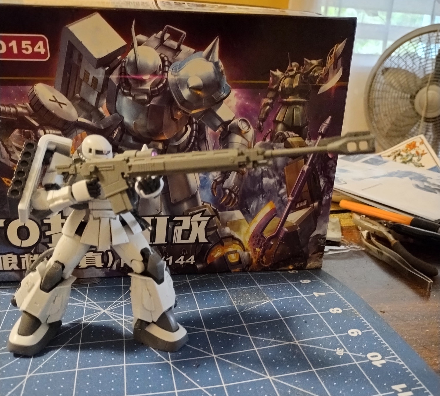 Introducing the White Wolf MS-06R-1A, the final model of the year!
