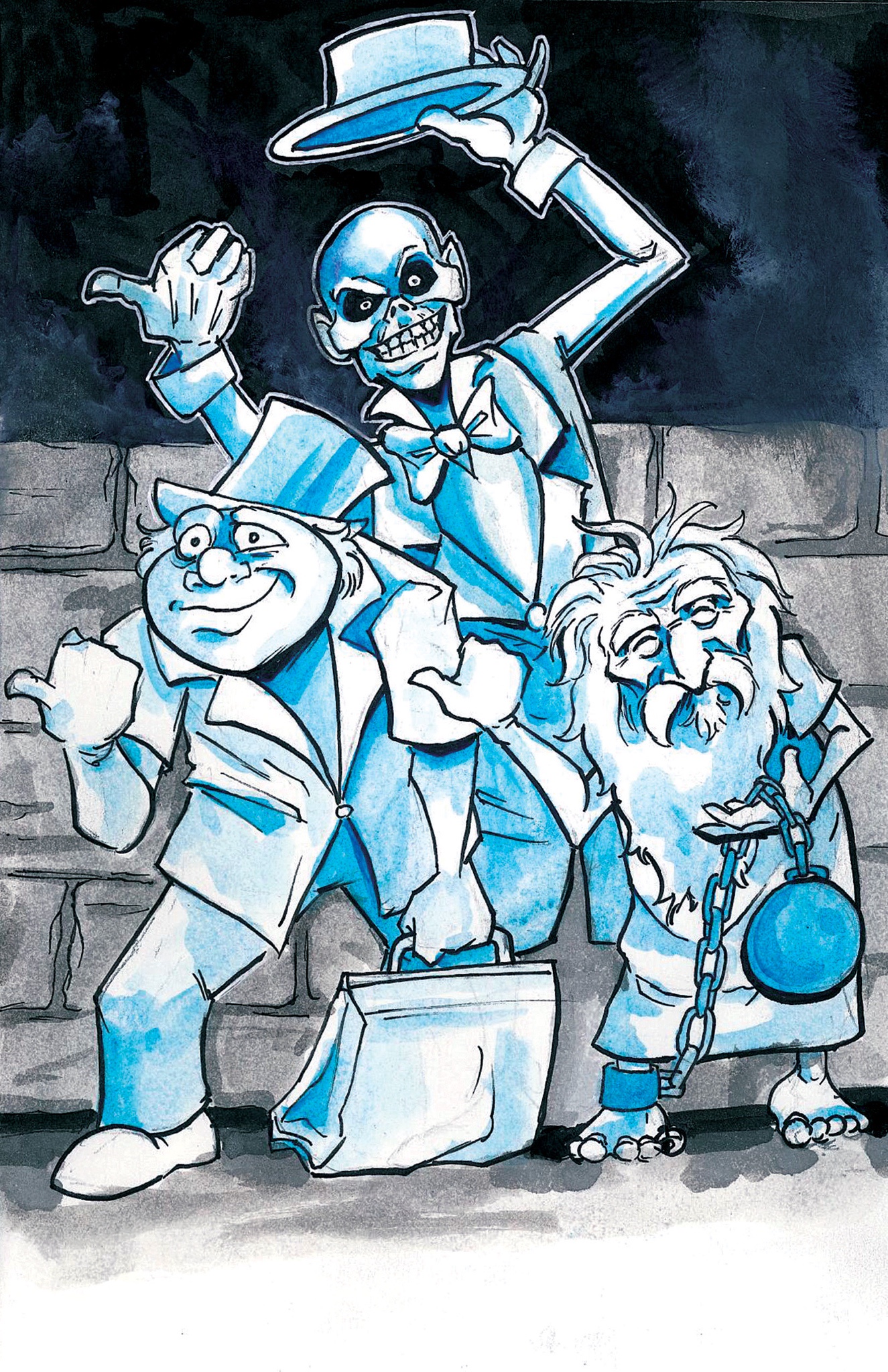 Sketch 29 of 31: The Enigmatic Hitchhiking Ghosts