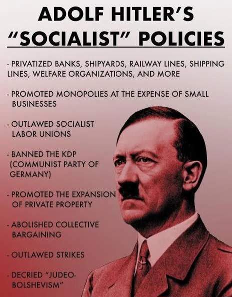 But wait, socialism was part of the name!