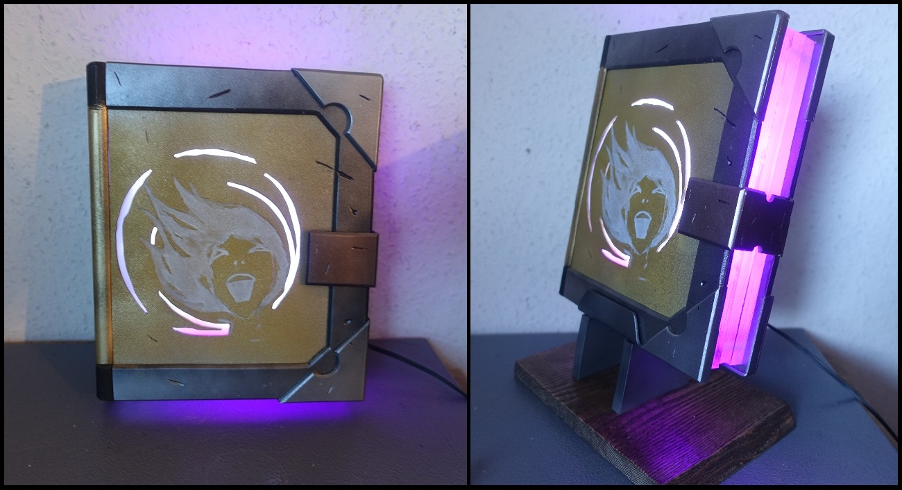 Crafting a Unique Desk Lamp Inspired by Borderlands Class Mods