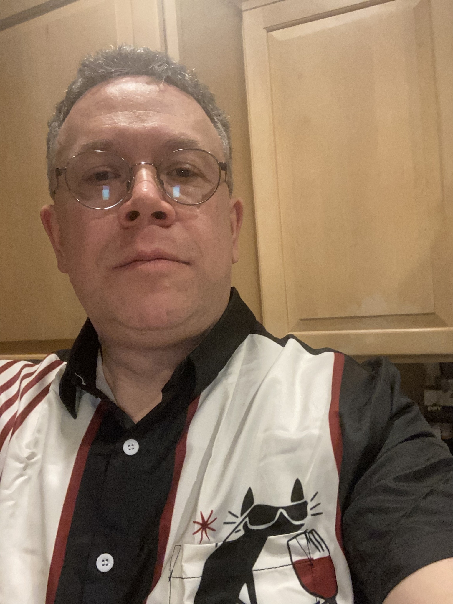 An Artist's Reflection: Old Man in a Fresh Shirt