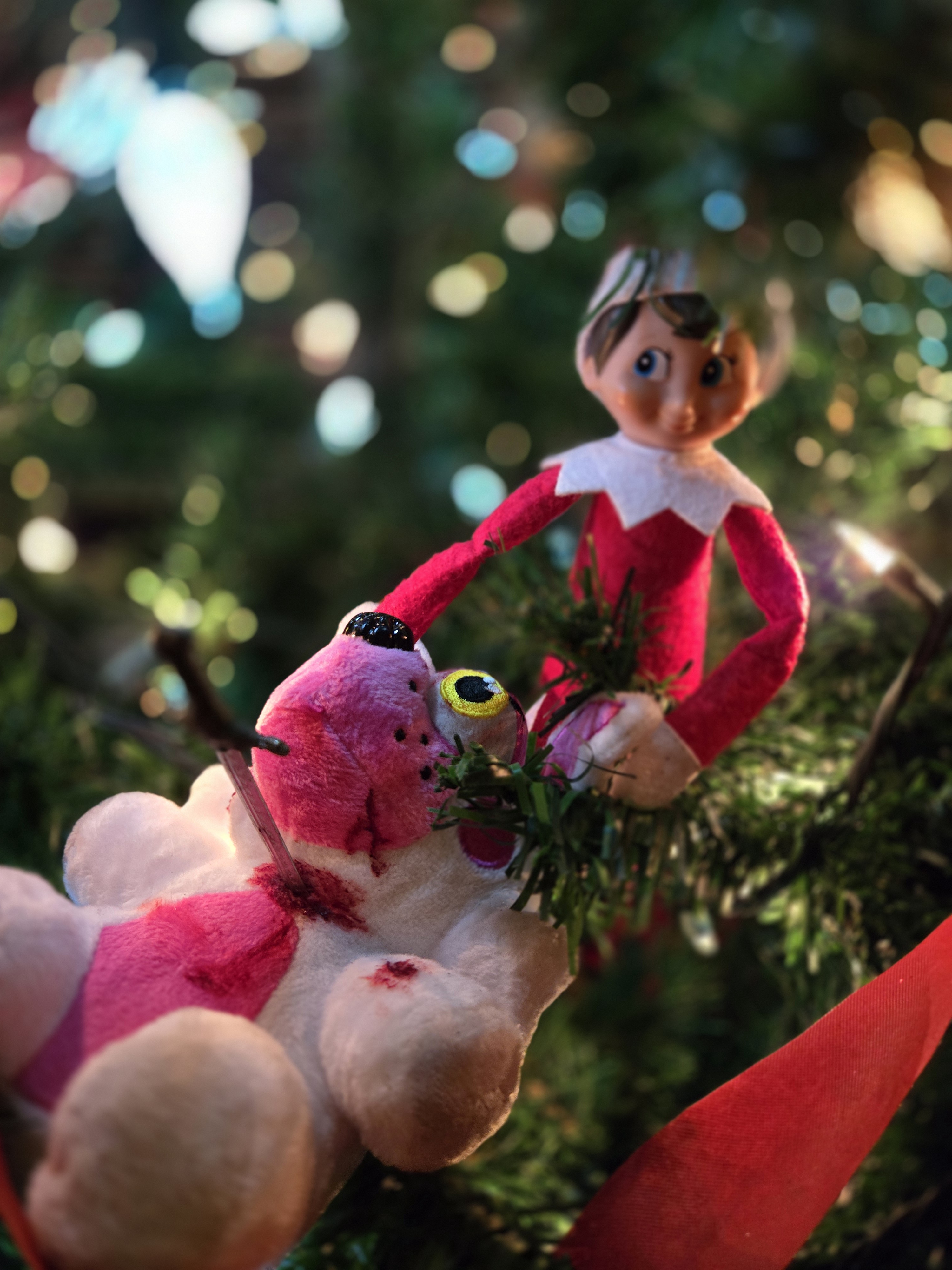 Last-Minute Elf on the Shelf: Foxy Gets Creative with Happy