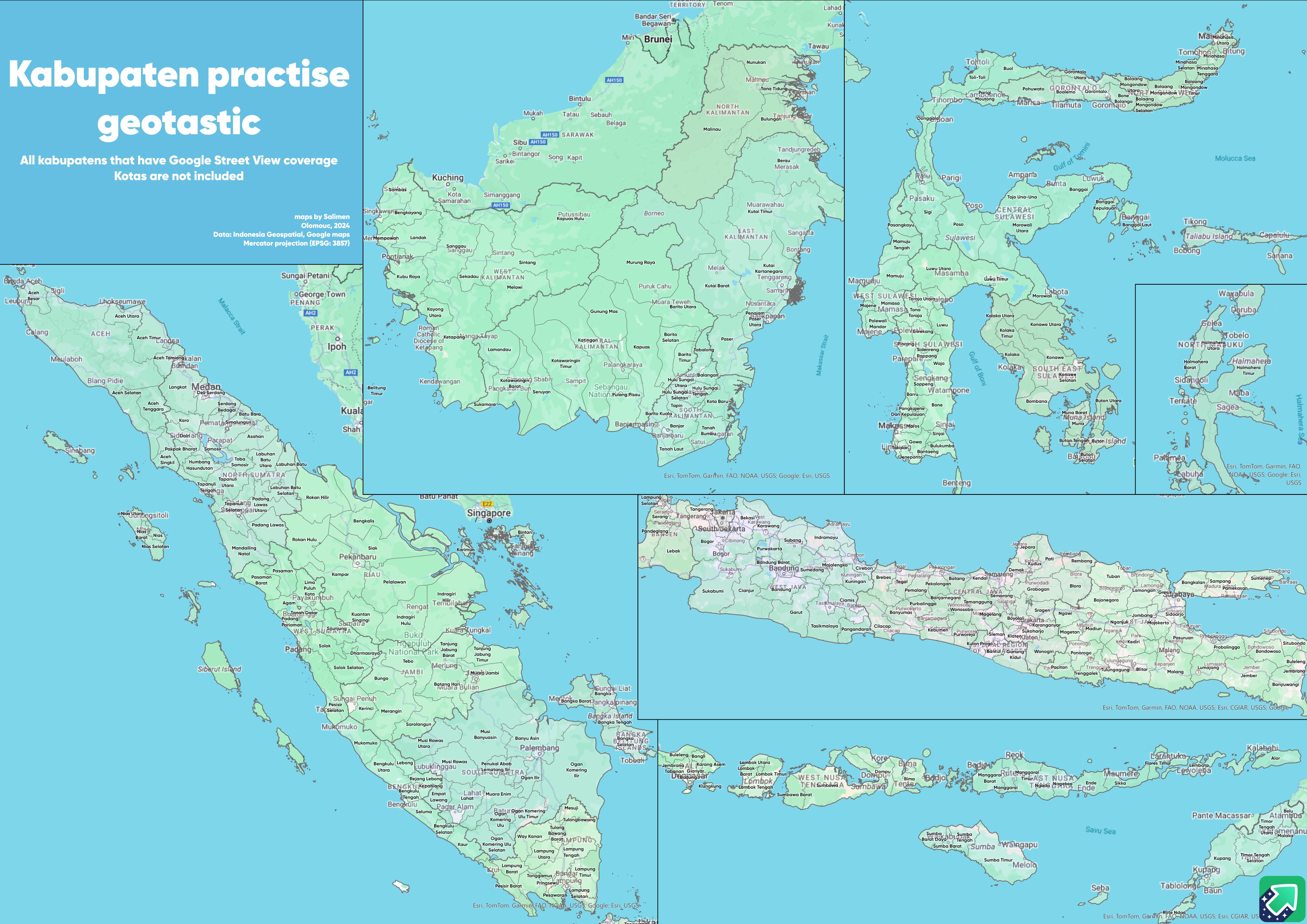 Geotastic Kabupaten Practice Version 2