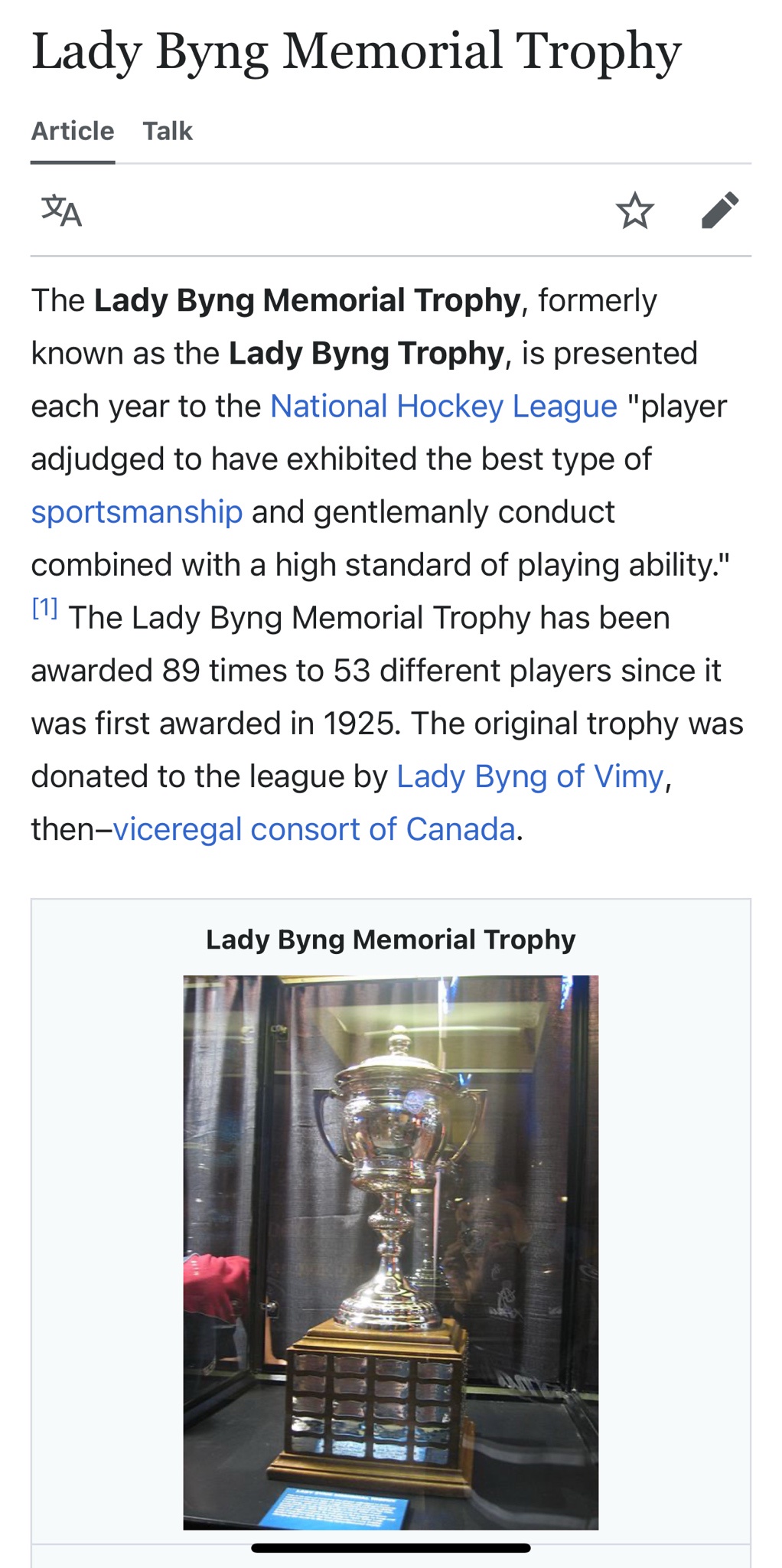 I wish the U.S. Government had awards like this...