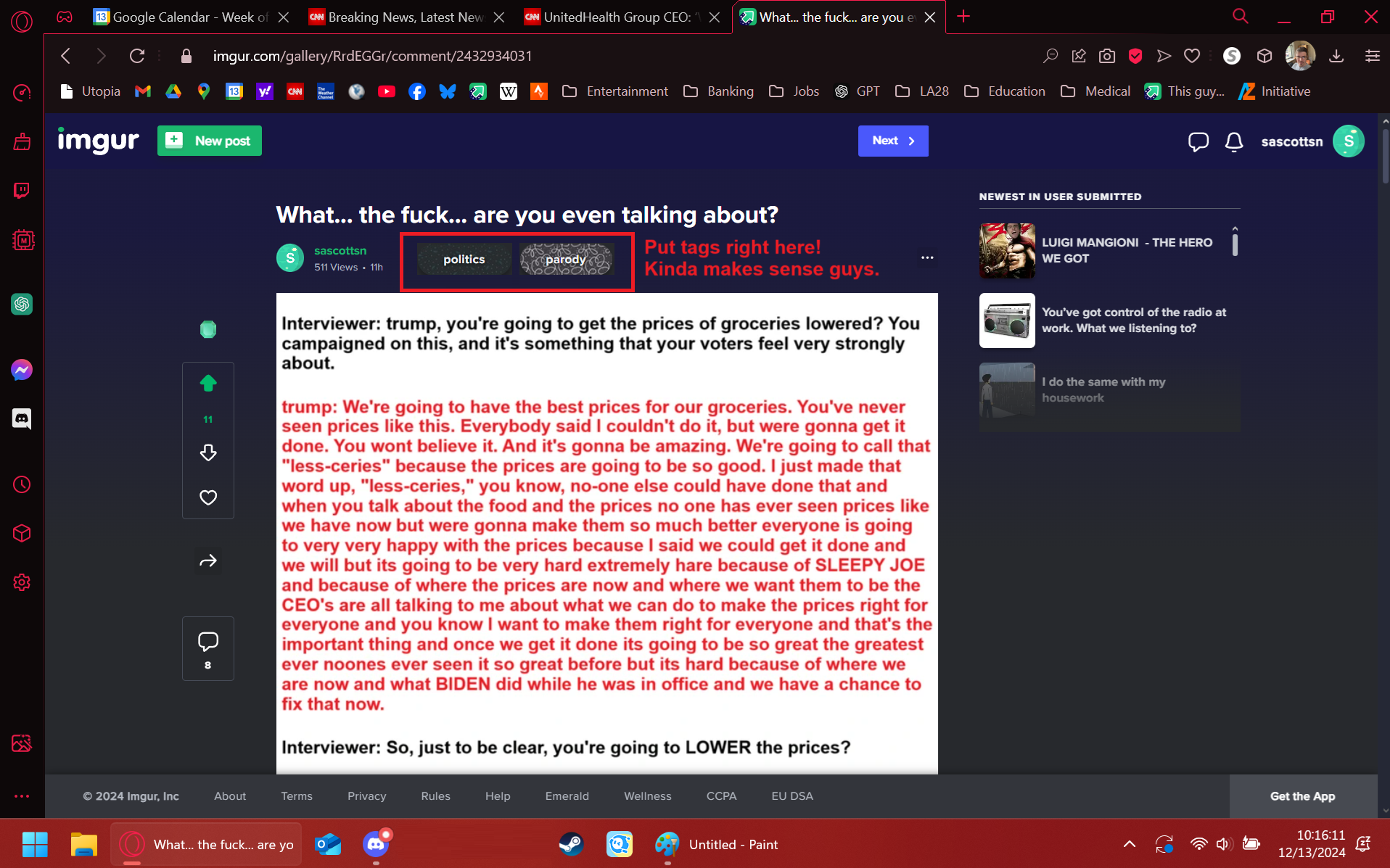 Imgur Community, Let’s Make This Happen Together!