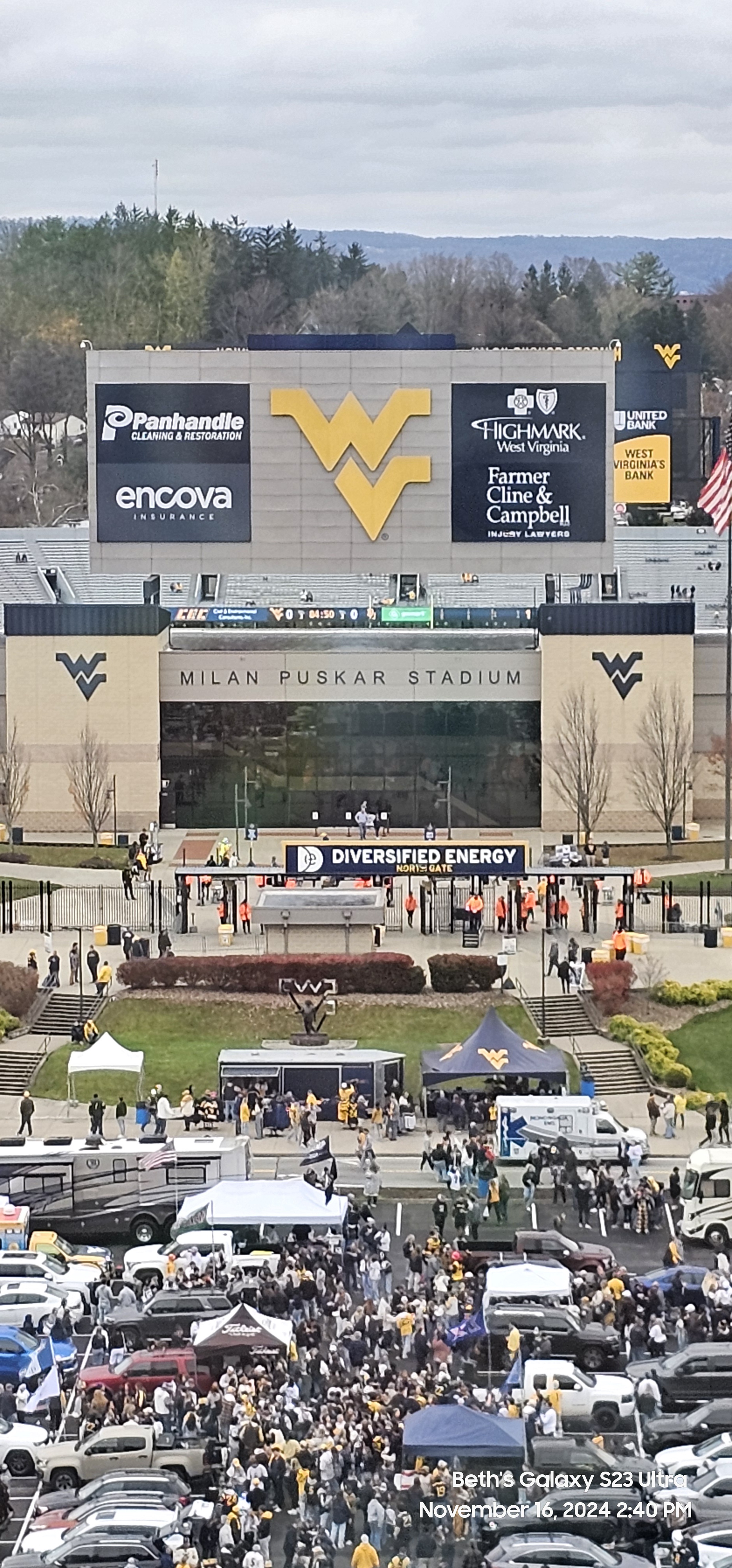 Cheering for My Mountaineers, Win or Lose—Always Love Them!