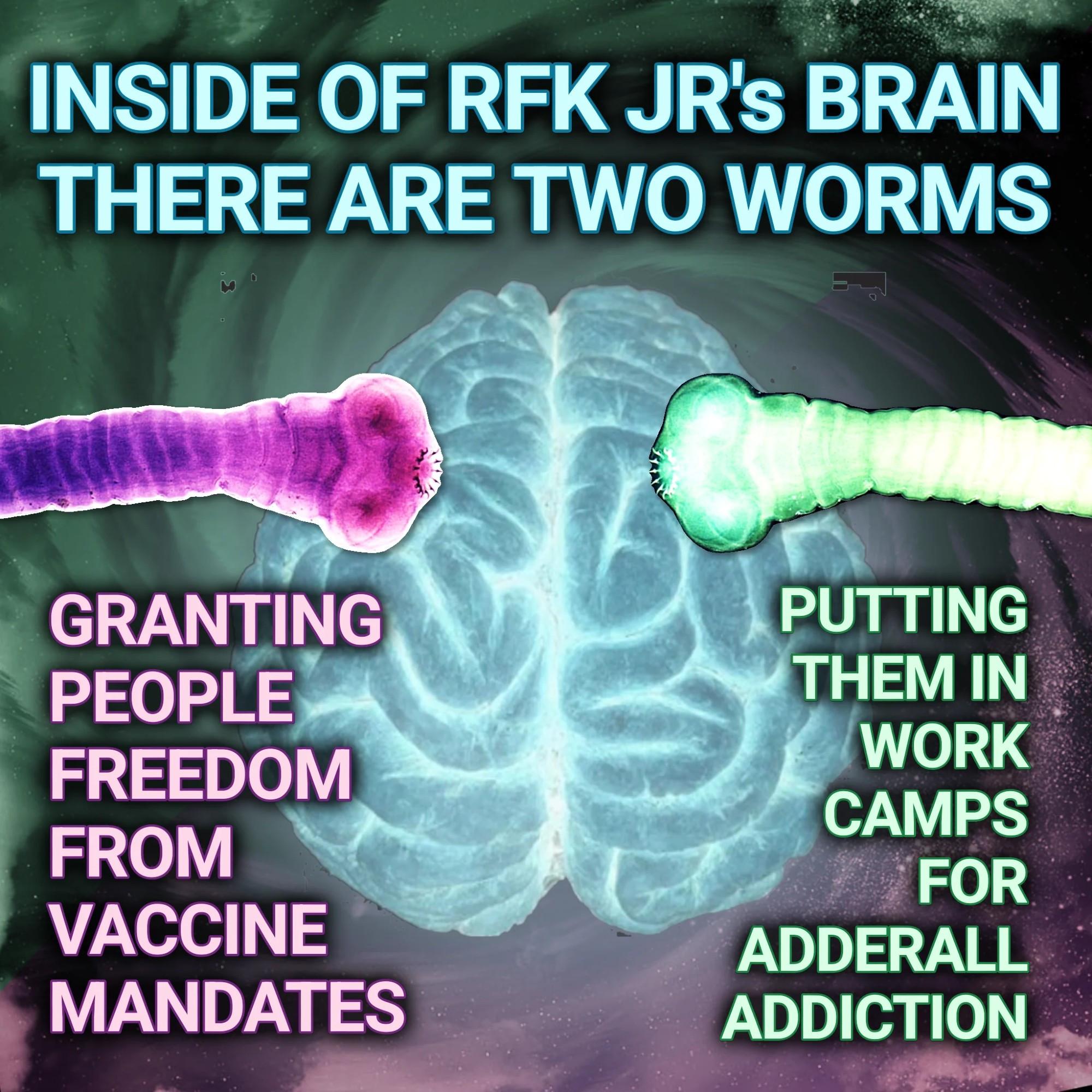 RFK's unexpected duo of worms!