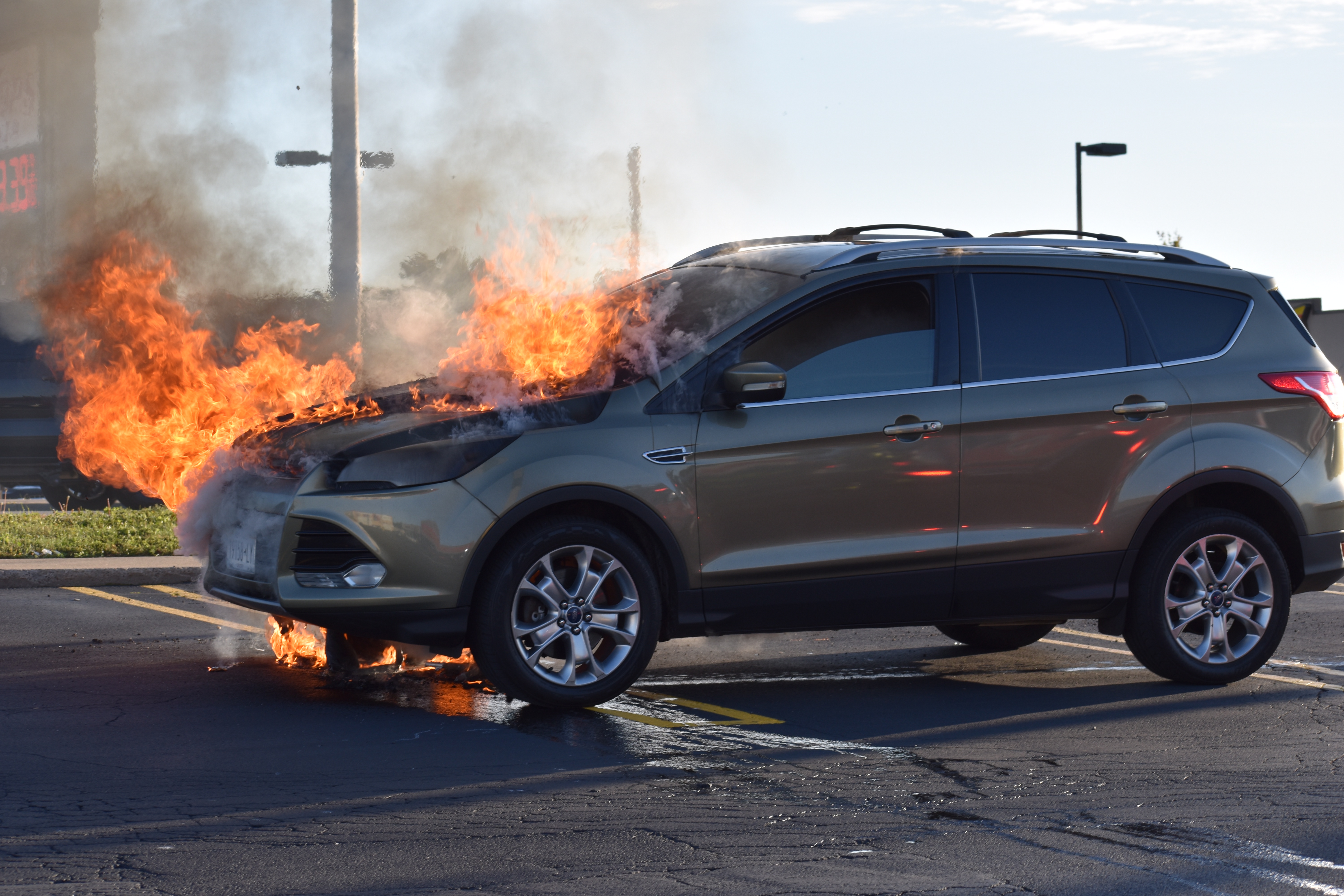 Man Walks into Auto Parts Store, Car Goes BOOM!