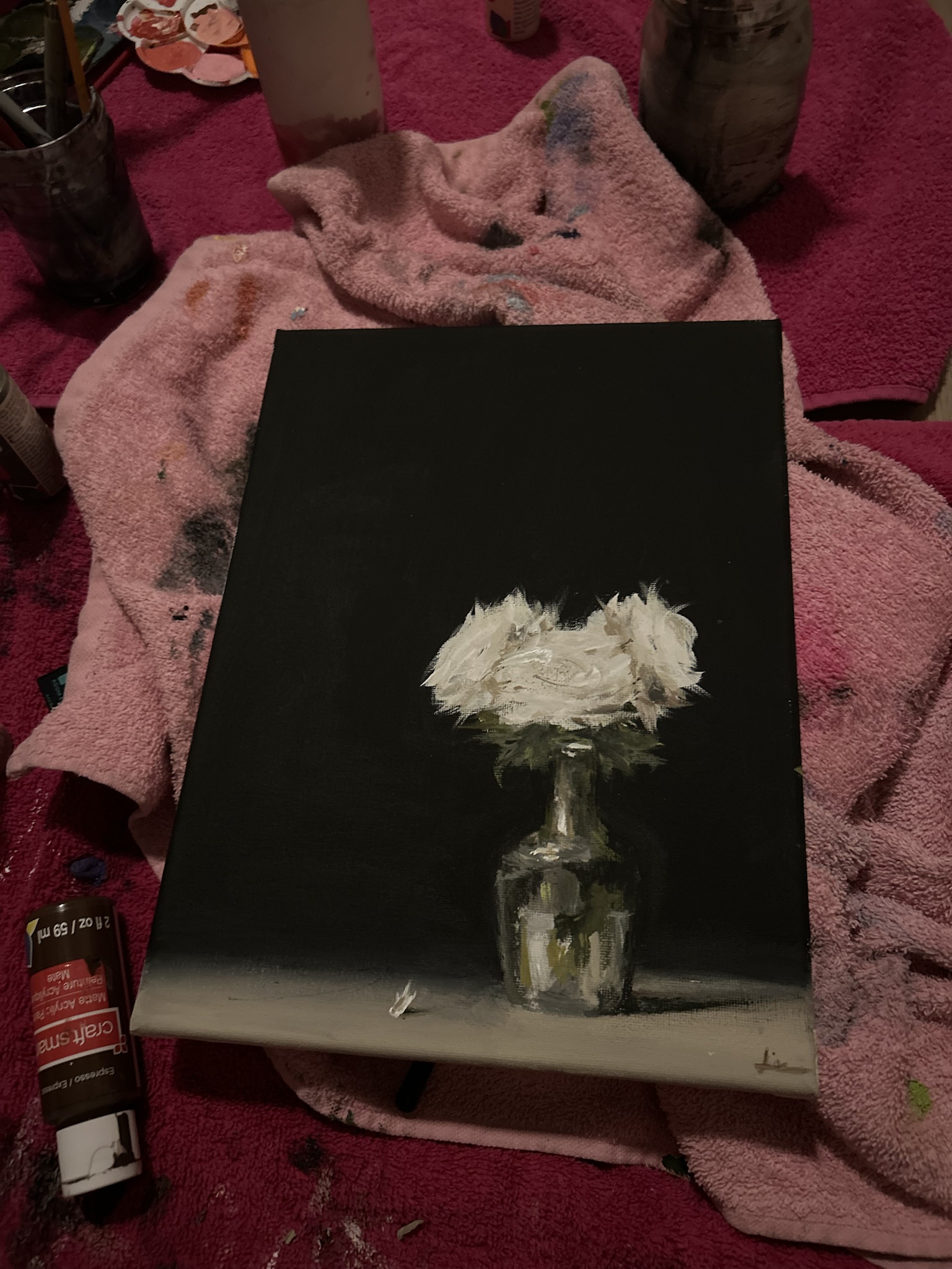 Exciting update on my latest painting!