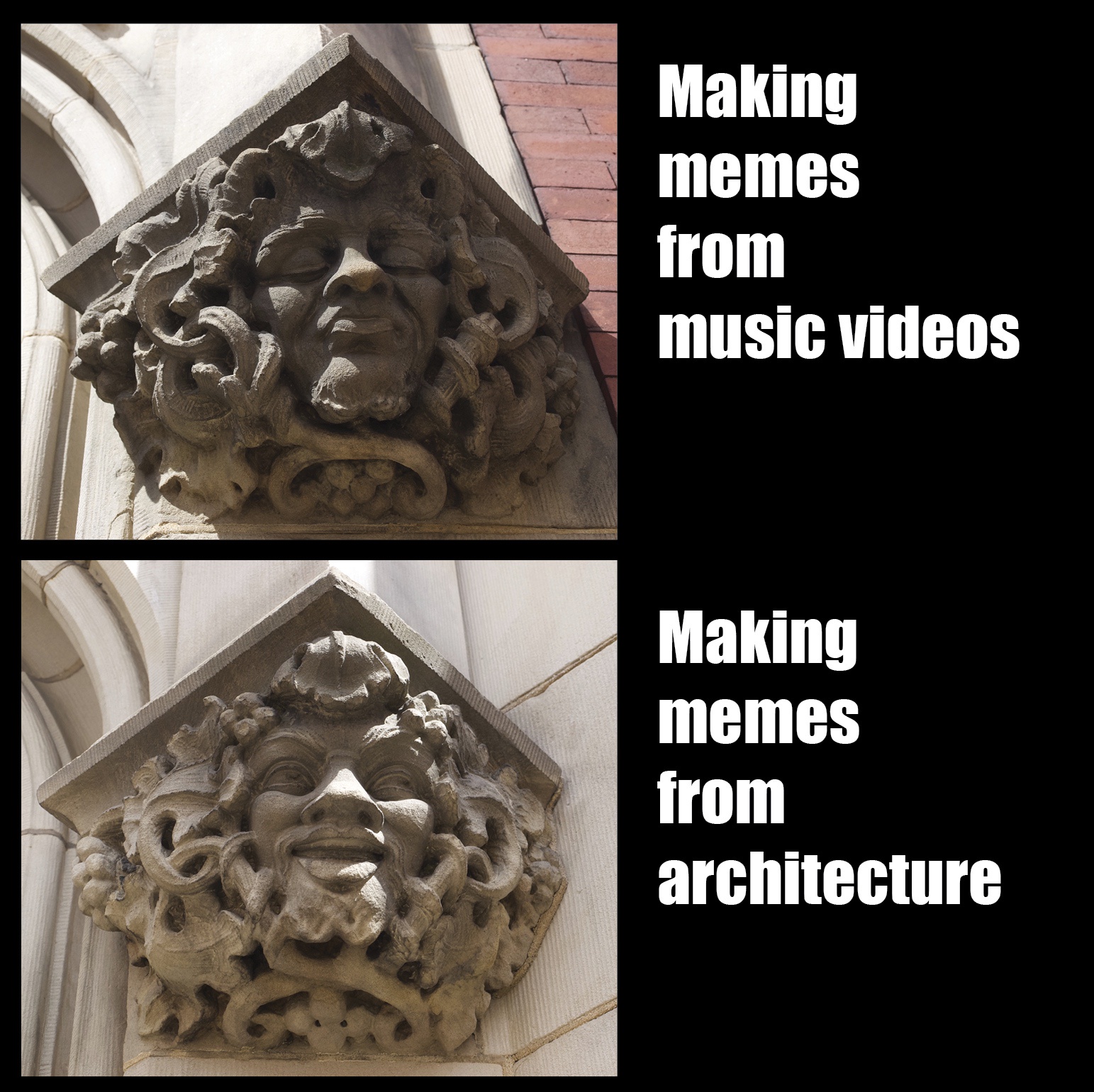 Carving out the perfect meme: A creative endeavor