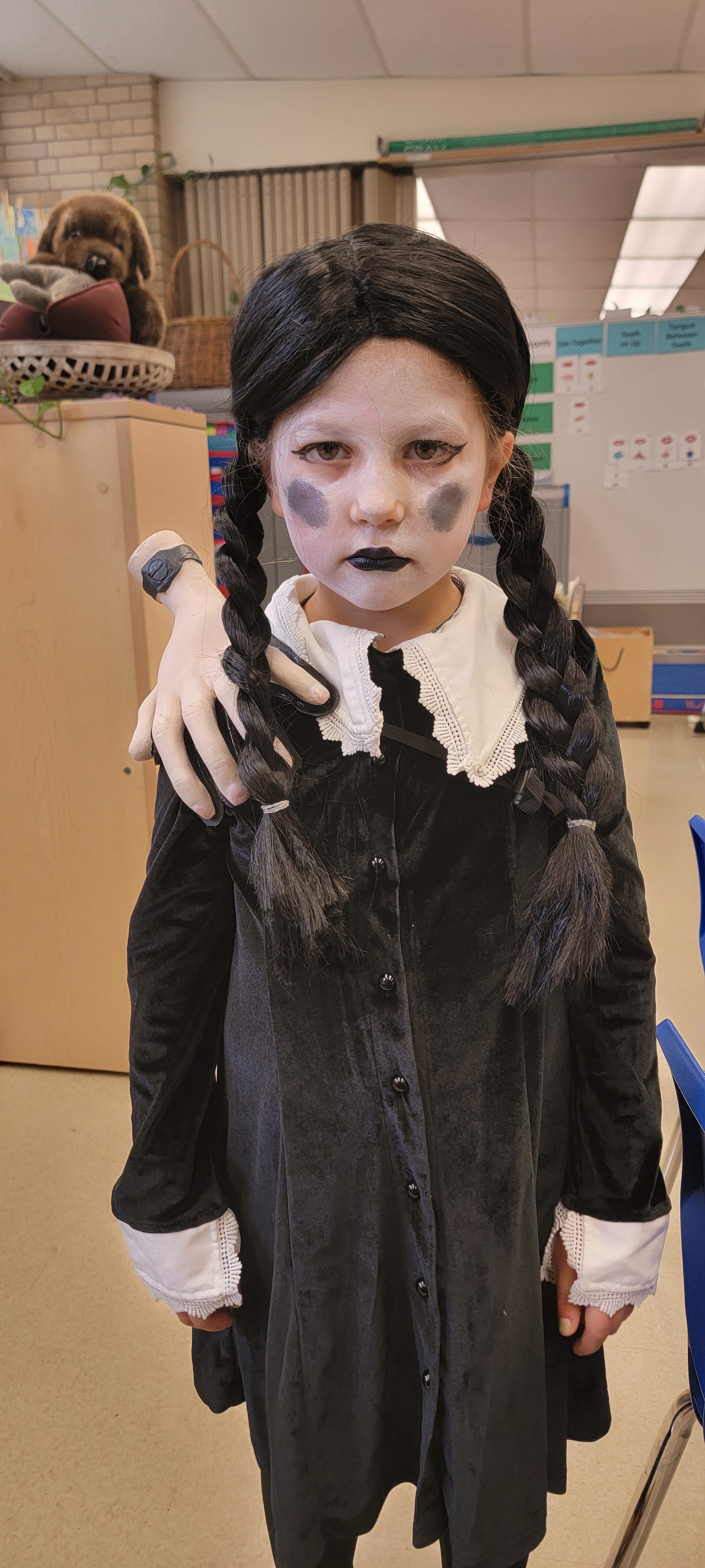 Wednesday Addams Takes on 1st Grade Adventures!