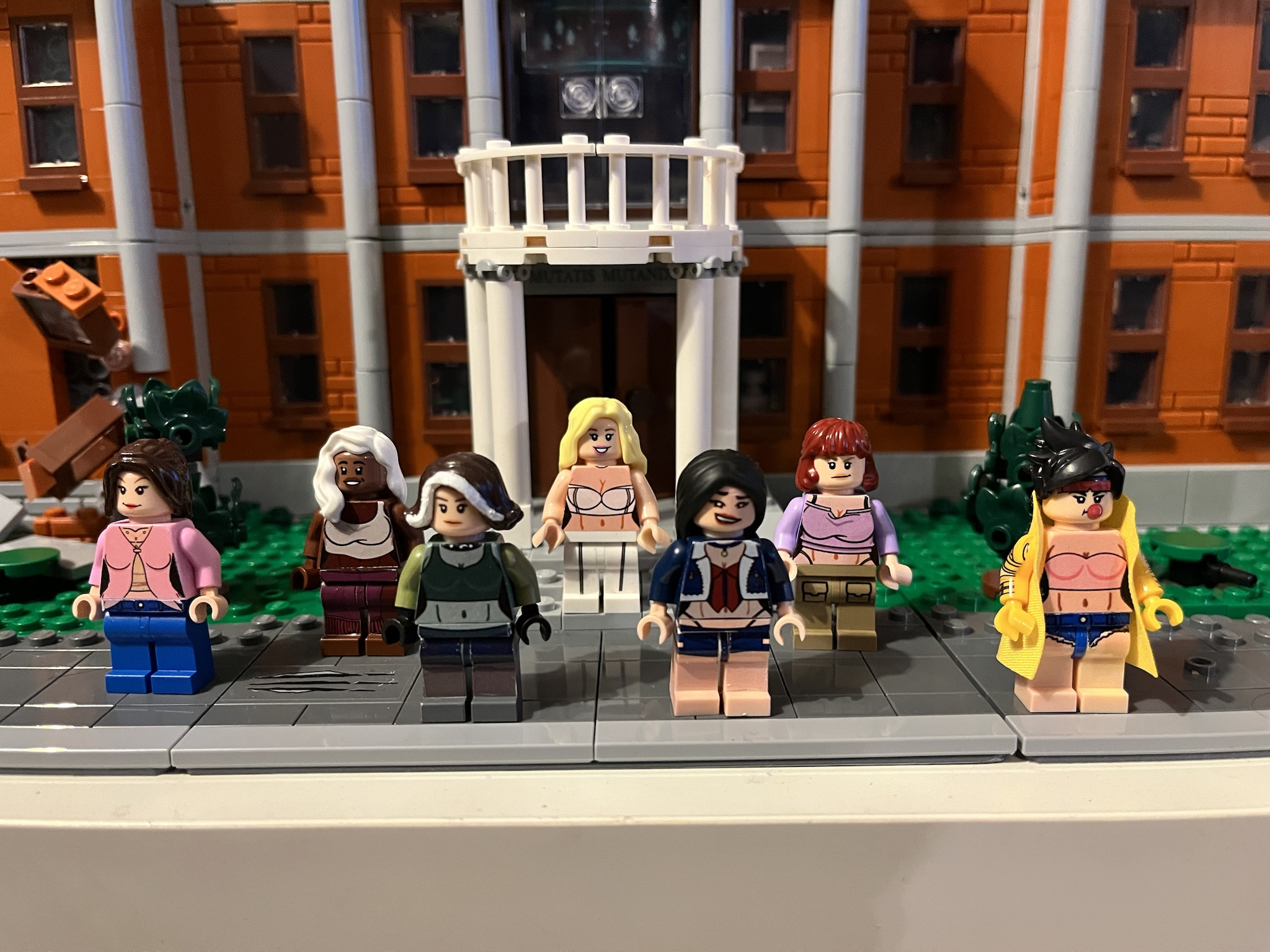 The Evolution of Lego in a Rogue-Like Adventure