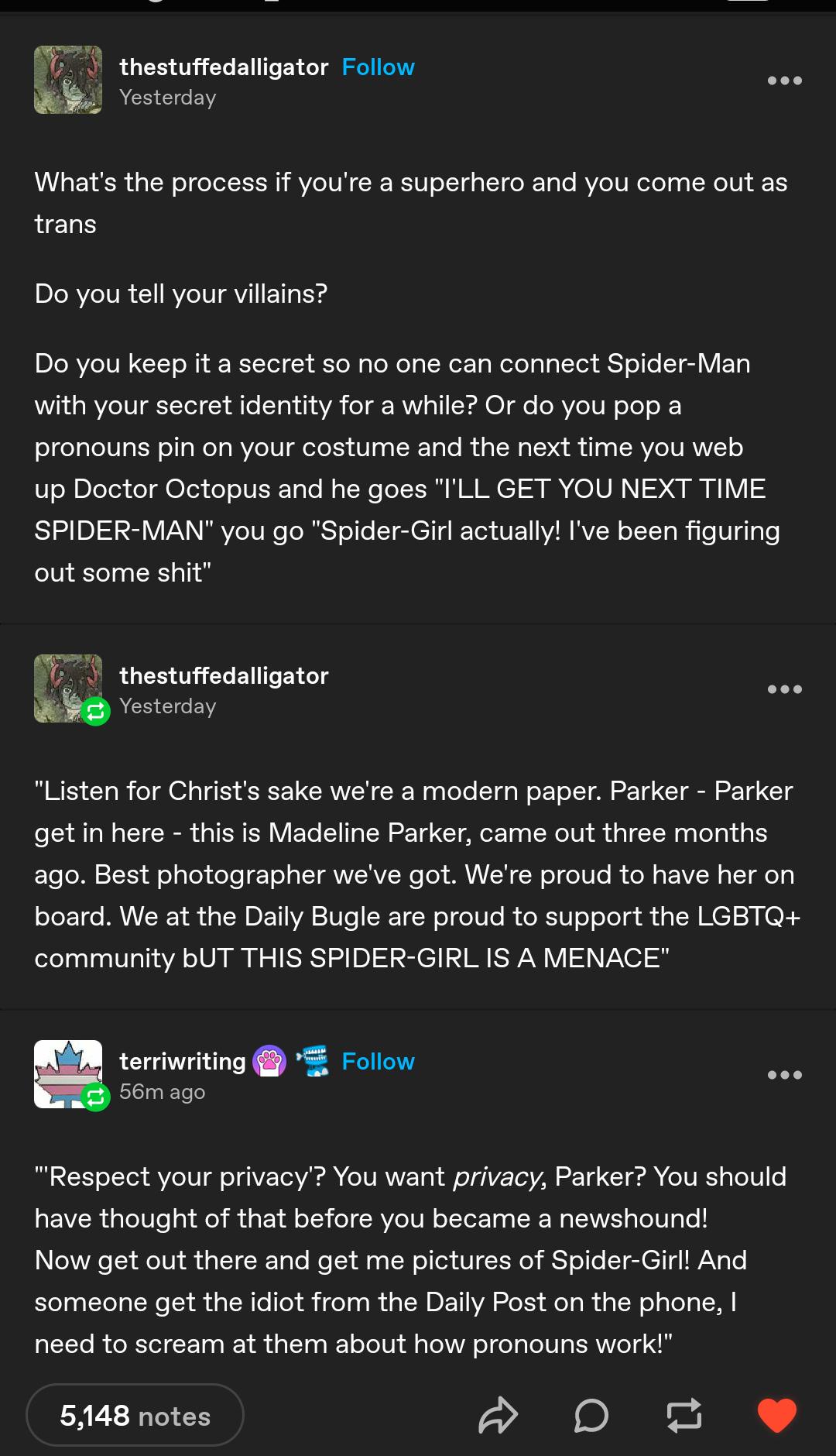 Navigating the Journey of a Trans Superhero