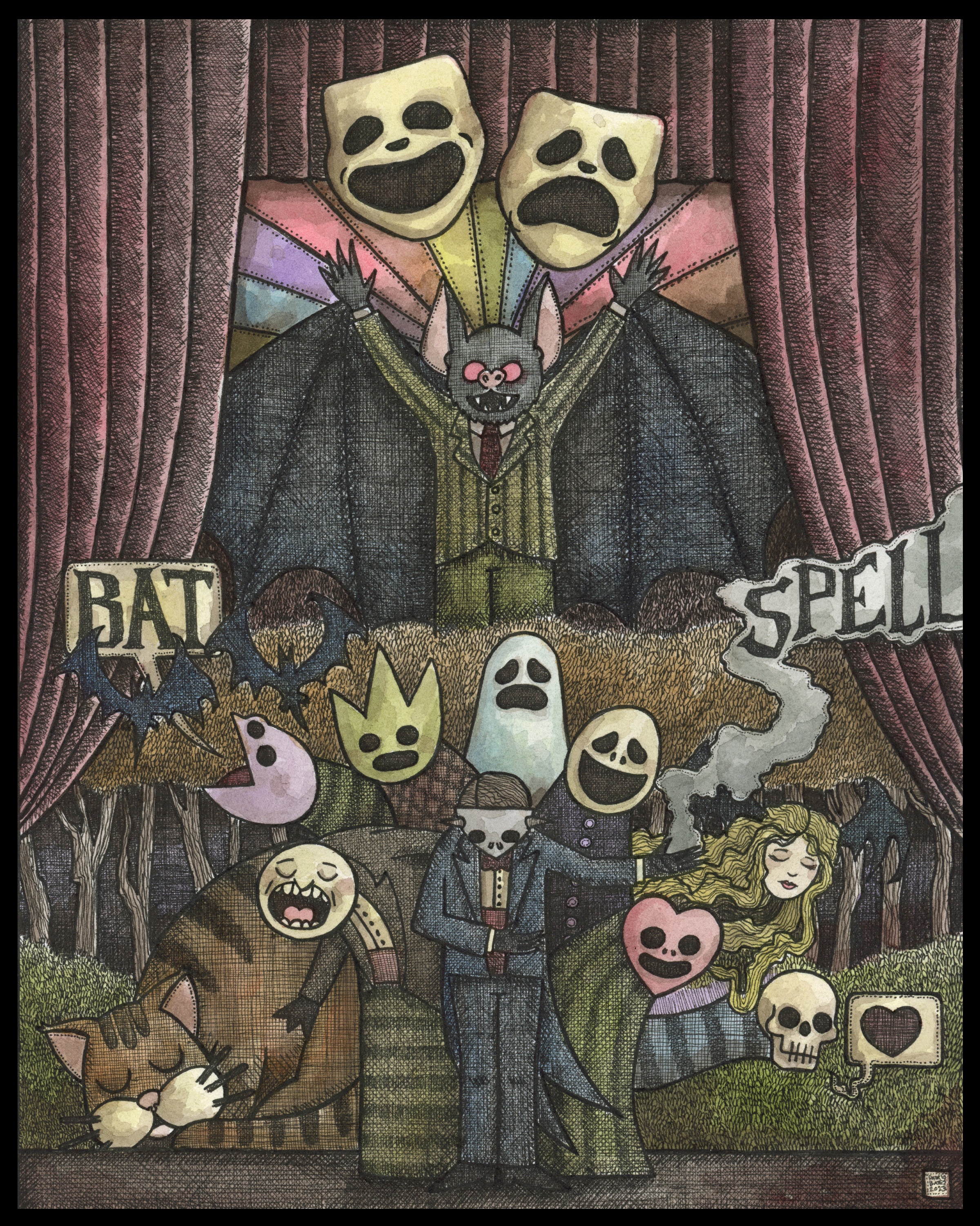 A Watercolor Masterpiece from My Imagination