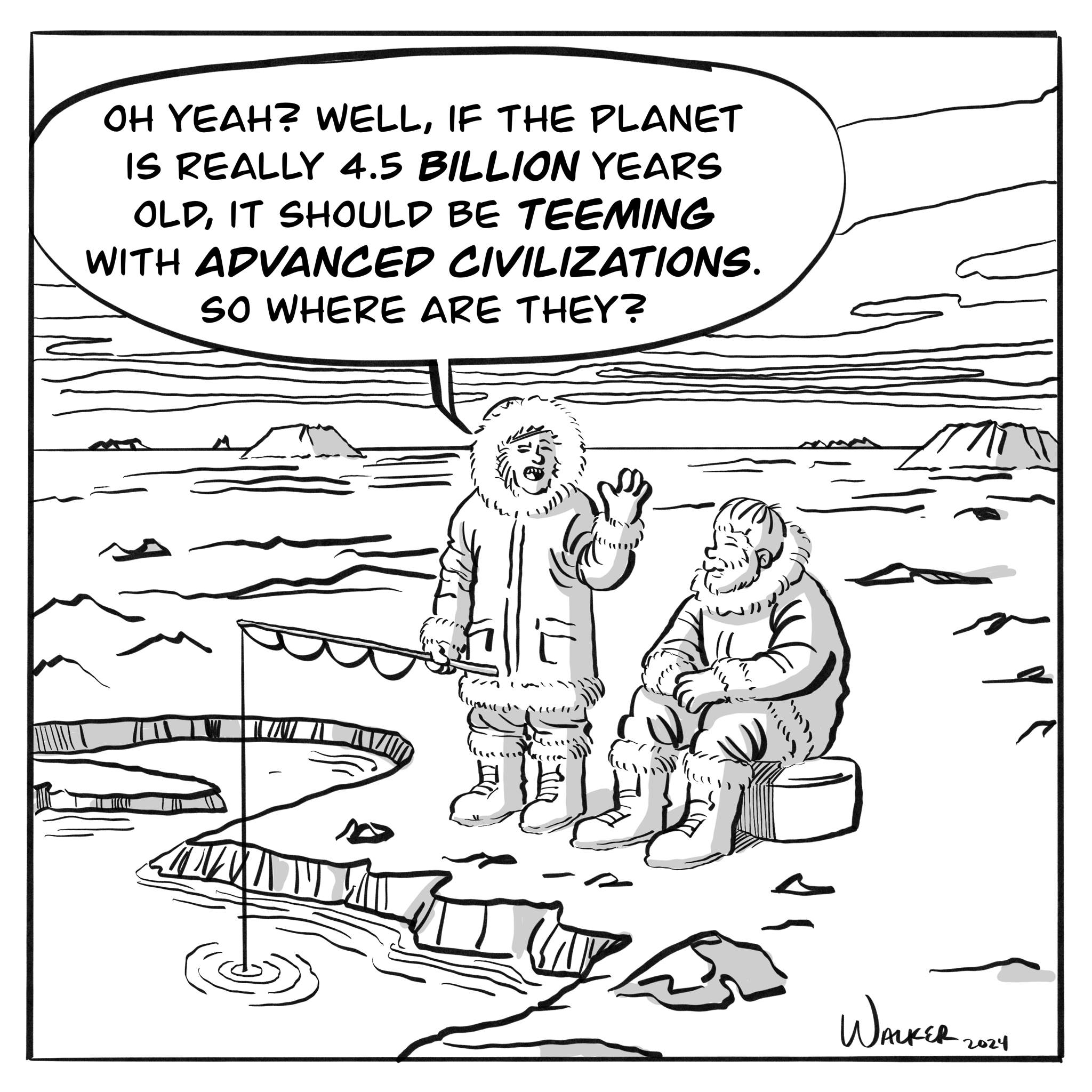 Exploring Fermi’s Paradox: An Original Concept