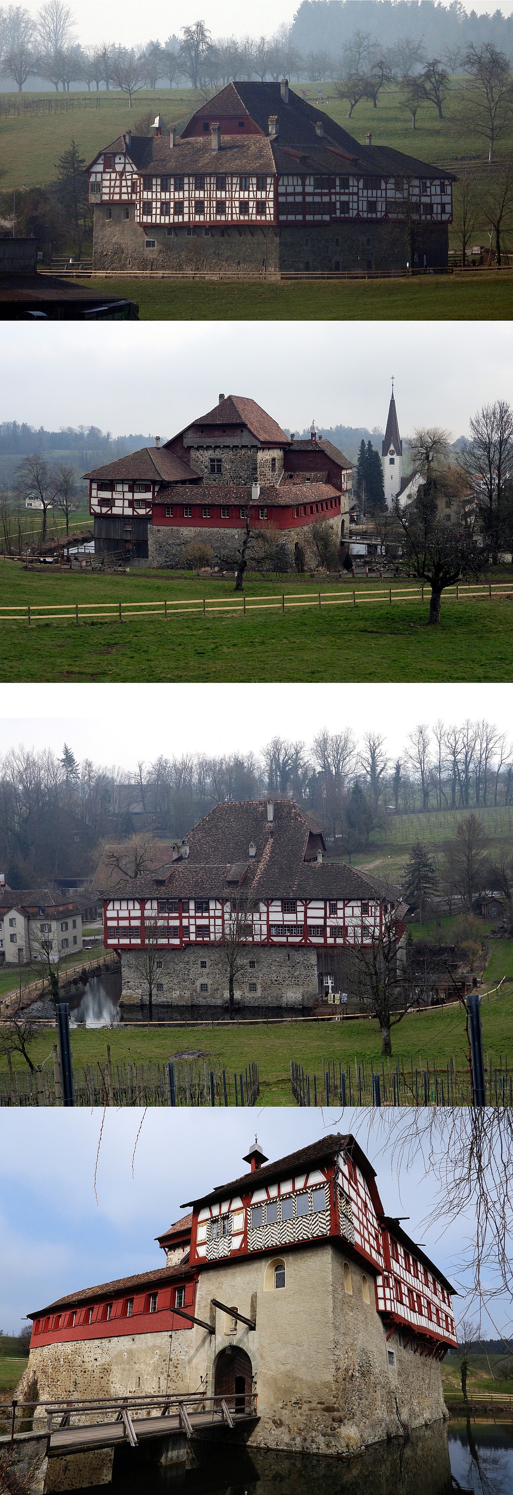 Discover the majestic beauty of Hagenwil Castle in Switzerland.