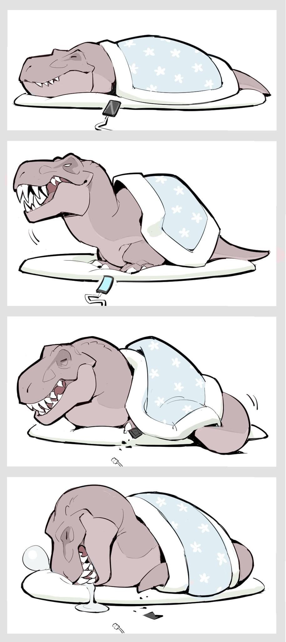 Please Do Not Disturb the Sleeping Rex