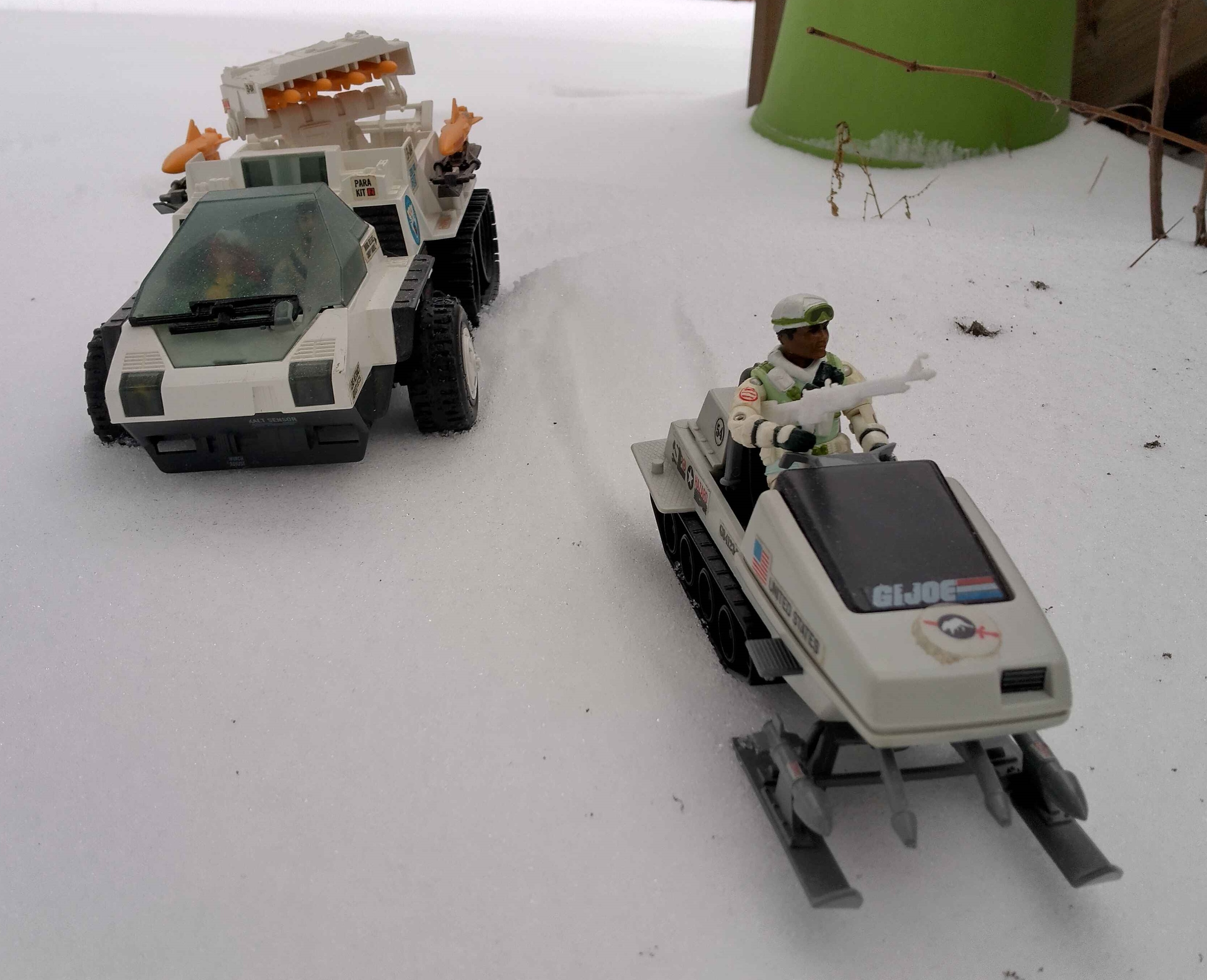 Rare Southern Snow: A GI JOE Moment