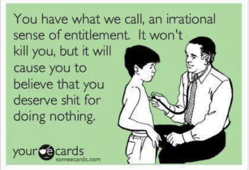 The Absurdity of Irrational Entitlement