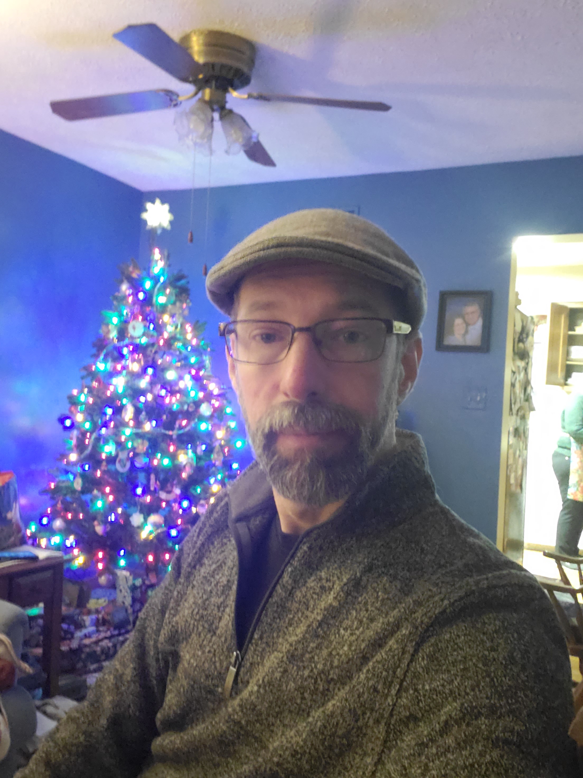 Capturing Our First Christmas Selfie Together!