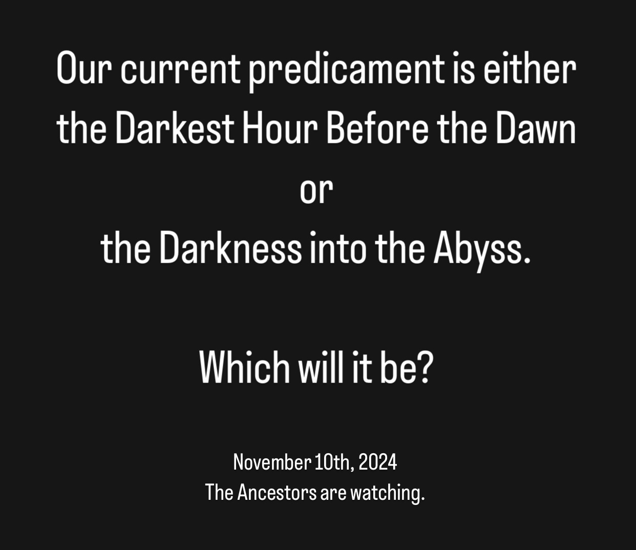 In the Depths of Darkness, Stars Shine Their Brightest