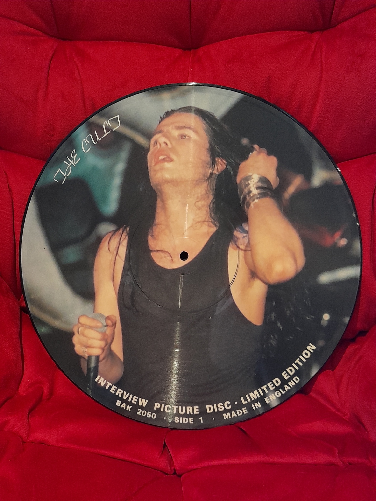 A Glimpse into Music History: The Cult's 12" Interview Picture Disc from 1986