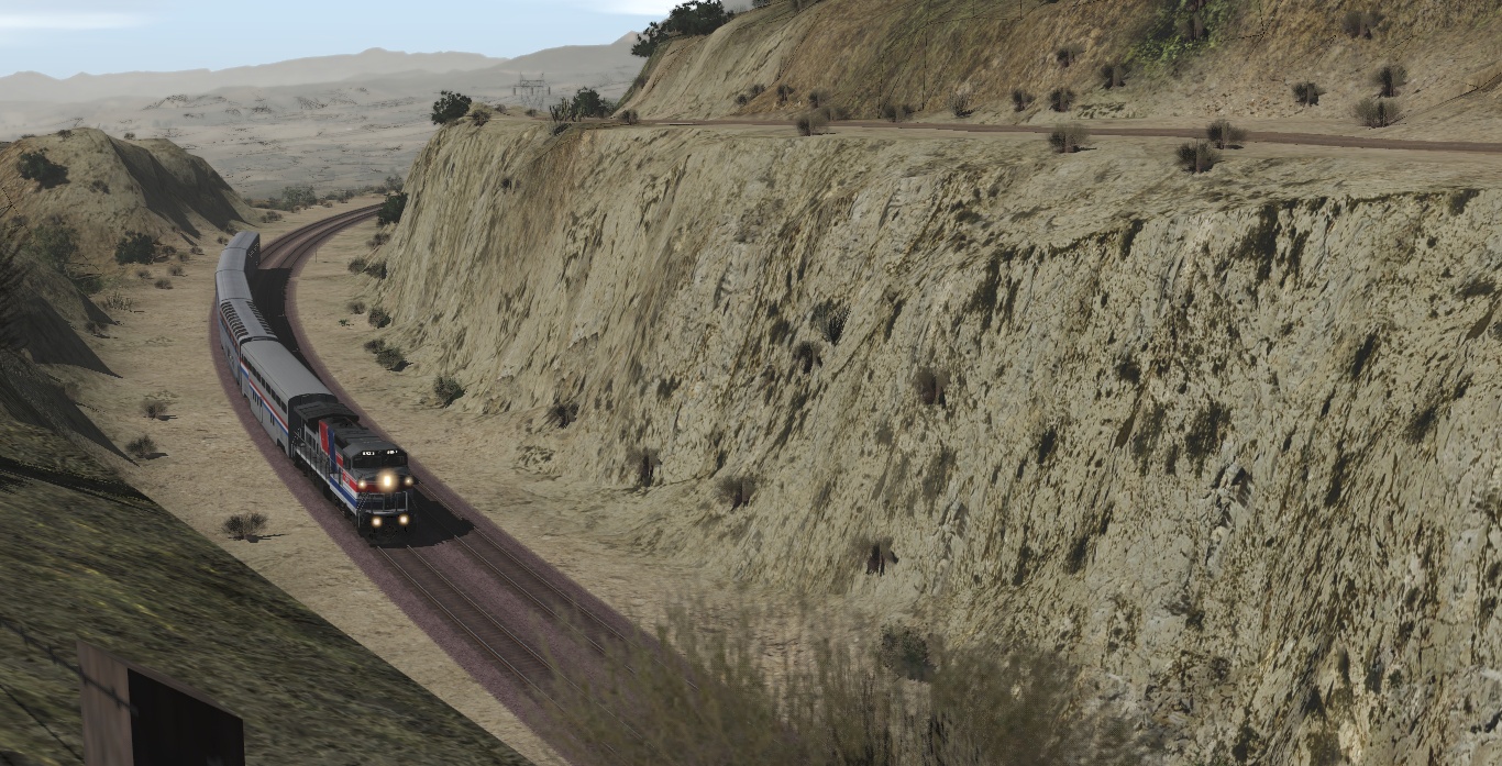A Train's Journey: Chasing at Cajon Pass in Late August 1992