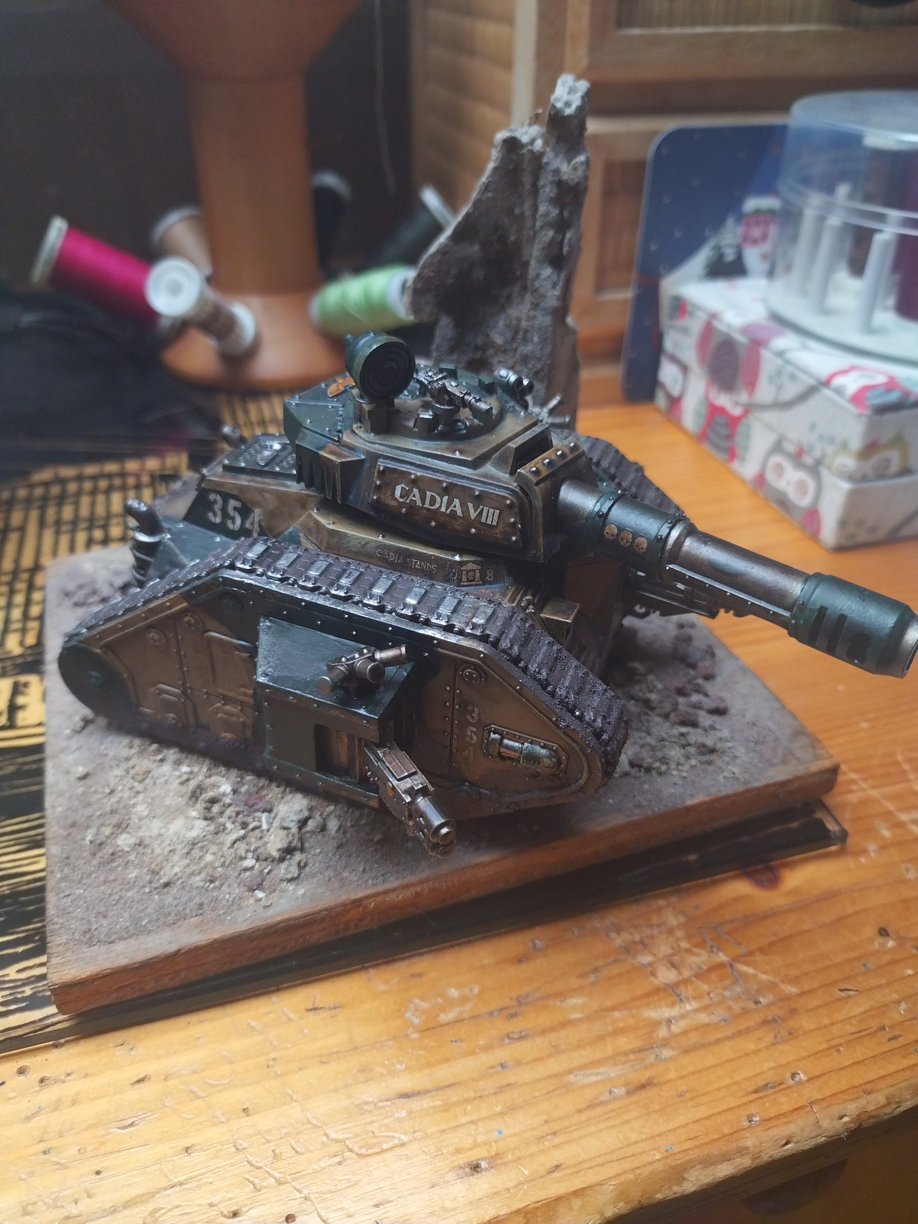 The mighty Leman Russ Vanquisher in all its glory