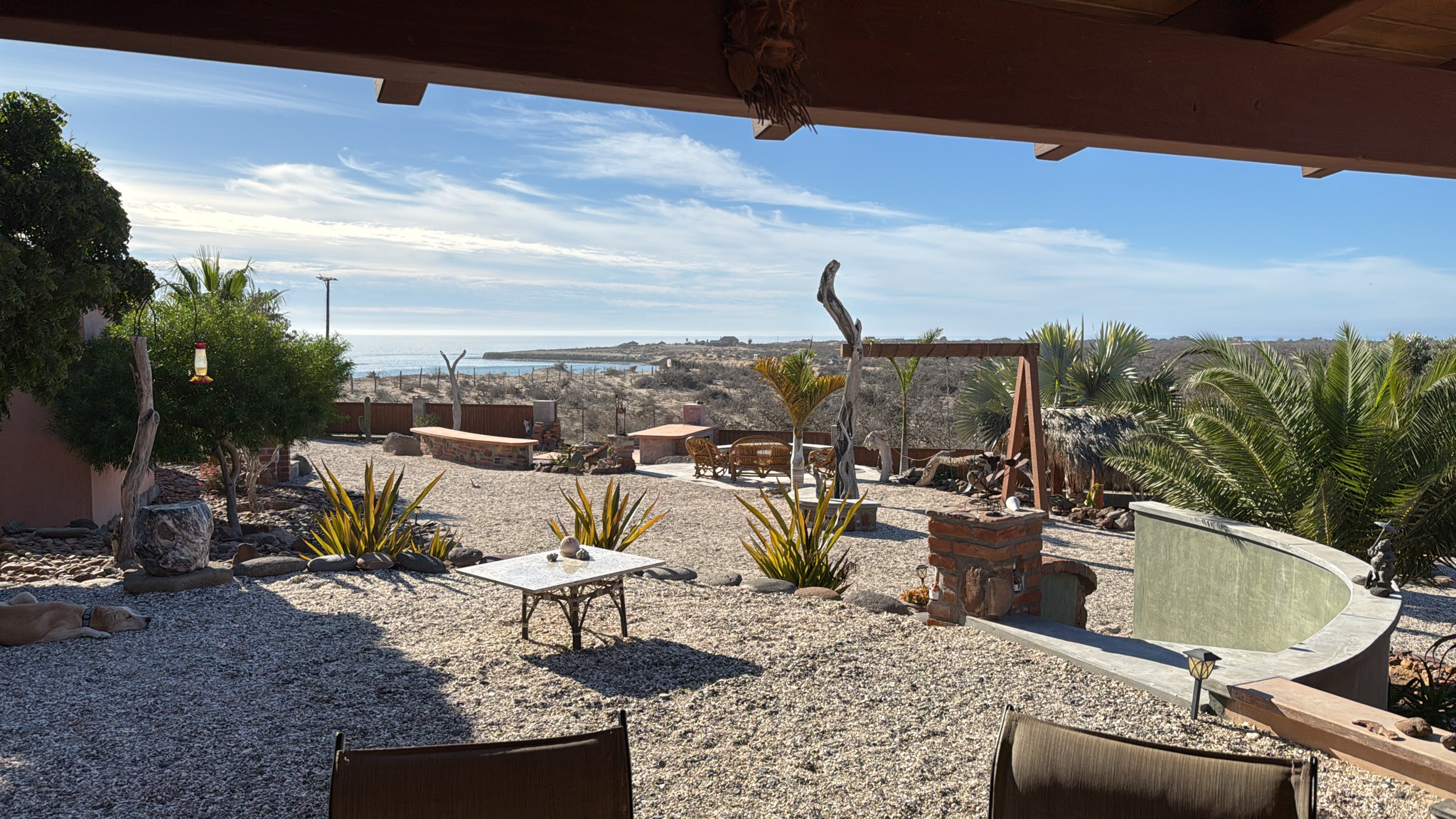 A breathtaking view to start the day right at breakfast.