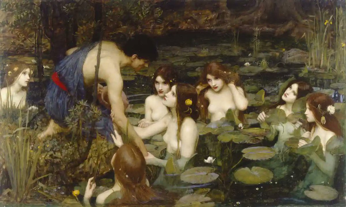 The Enigmatic Beauty of Hylas and the Nymphs