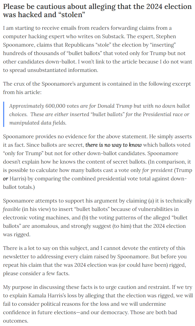 Found the Clarity I Was Hoping for on This Issue