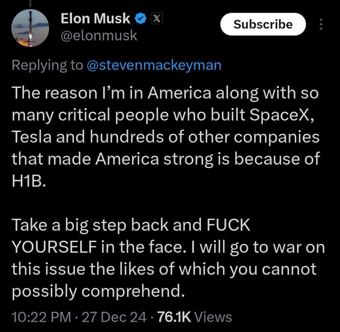 Elon is Not Happy, LOL