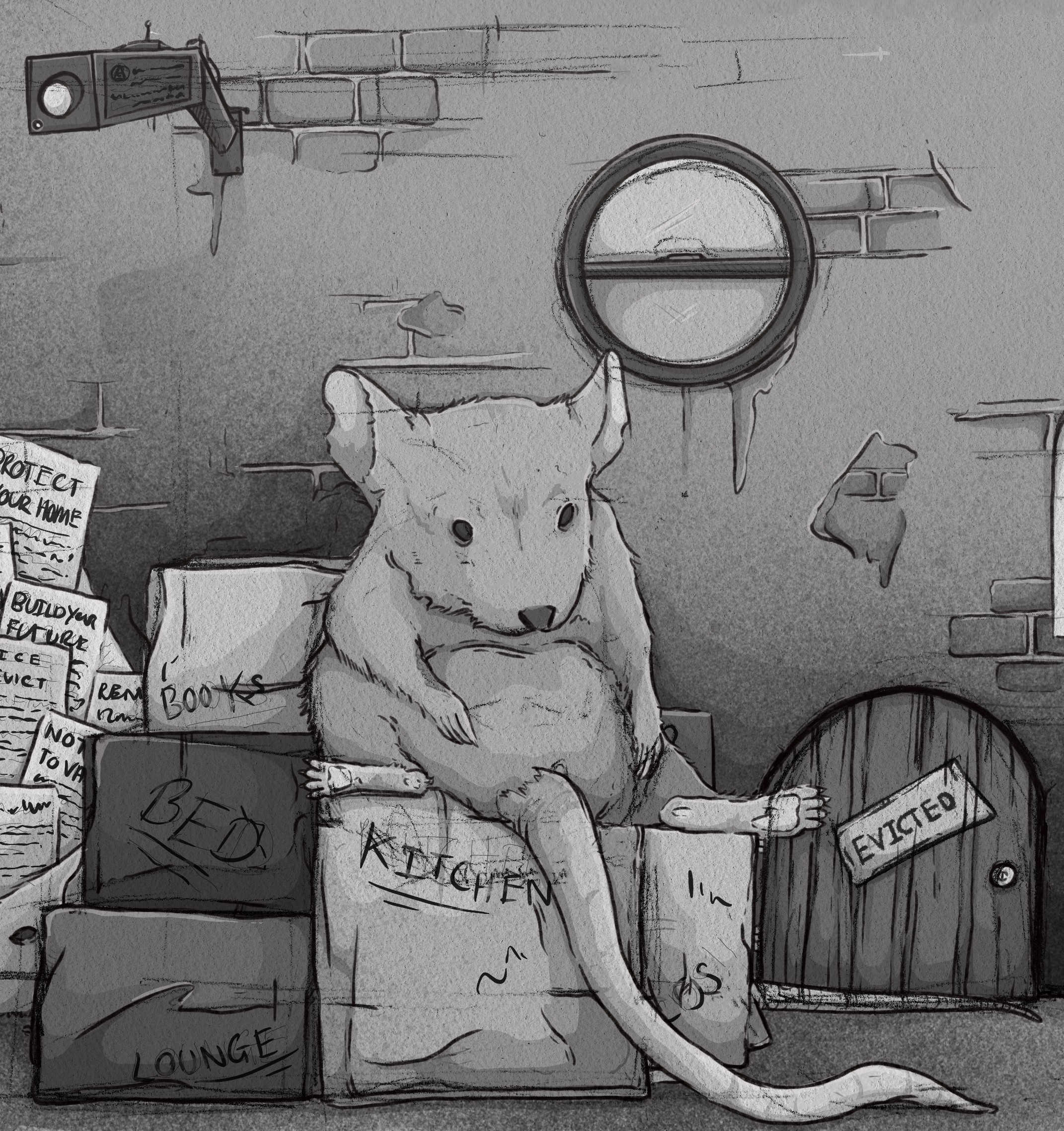 Every Year, I Illustrate a Group of Fed-Up Animals for My Calendar, and 2025 is No Exception!