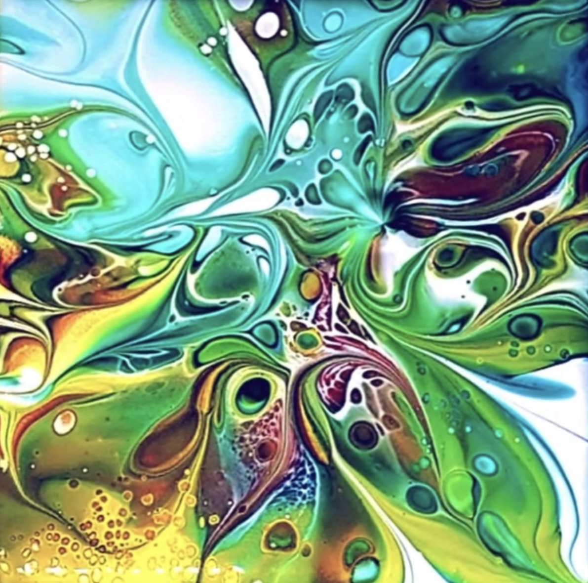 Fluid Art: A Creative Journey
