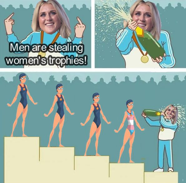 Wishing Riley Gaines the Best with Her Participation Trophies