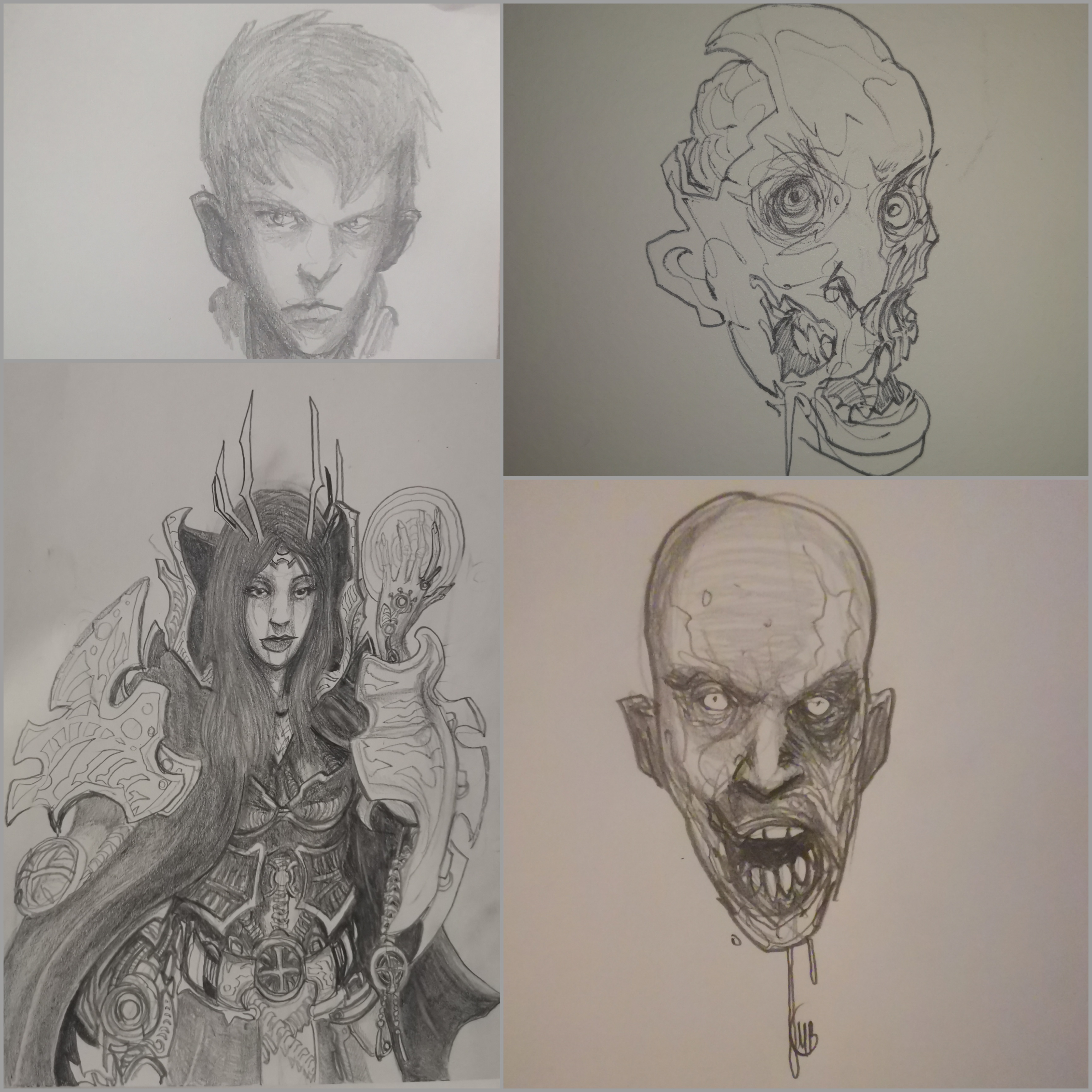 A Creative Showcase of Sketches and Doodles